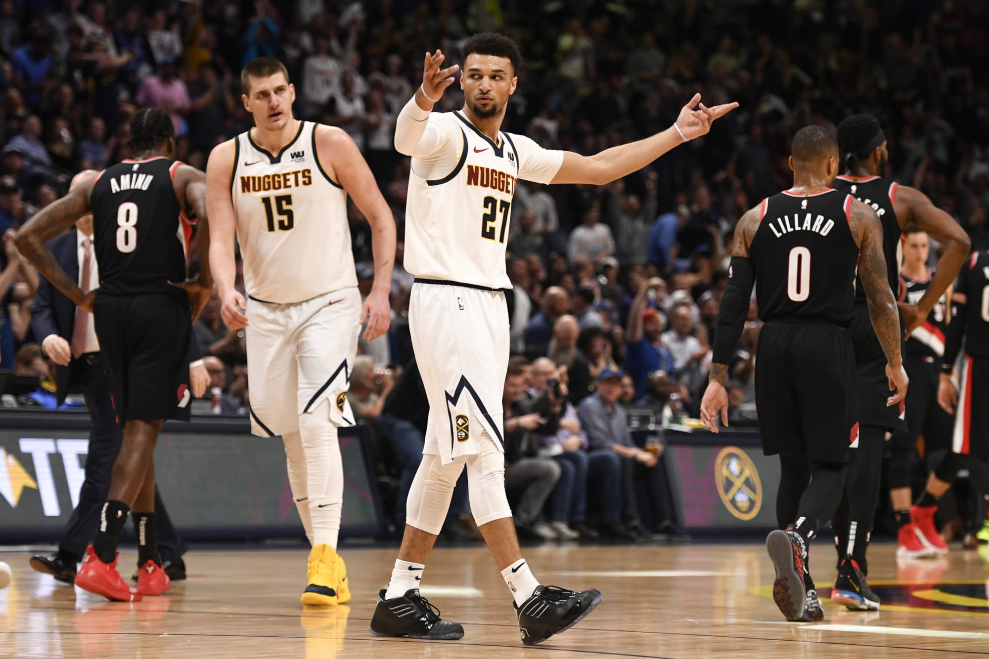 Nuggets make statement with huge Game 5 win over the Trail Blazers