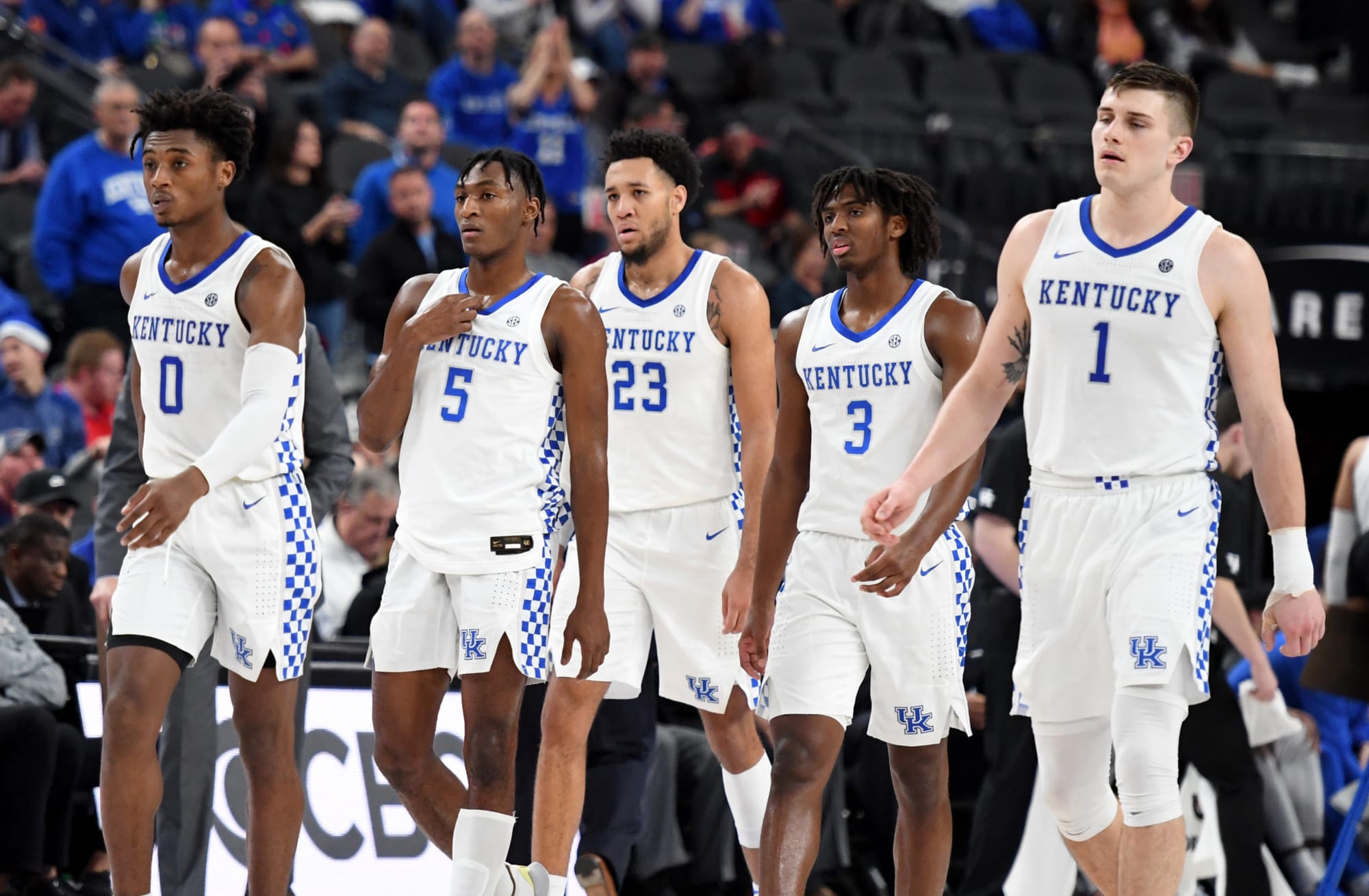 Kentucky basketball 3 starting lineup options for 20202021