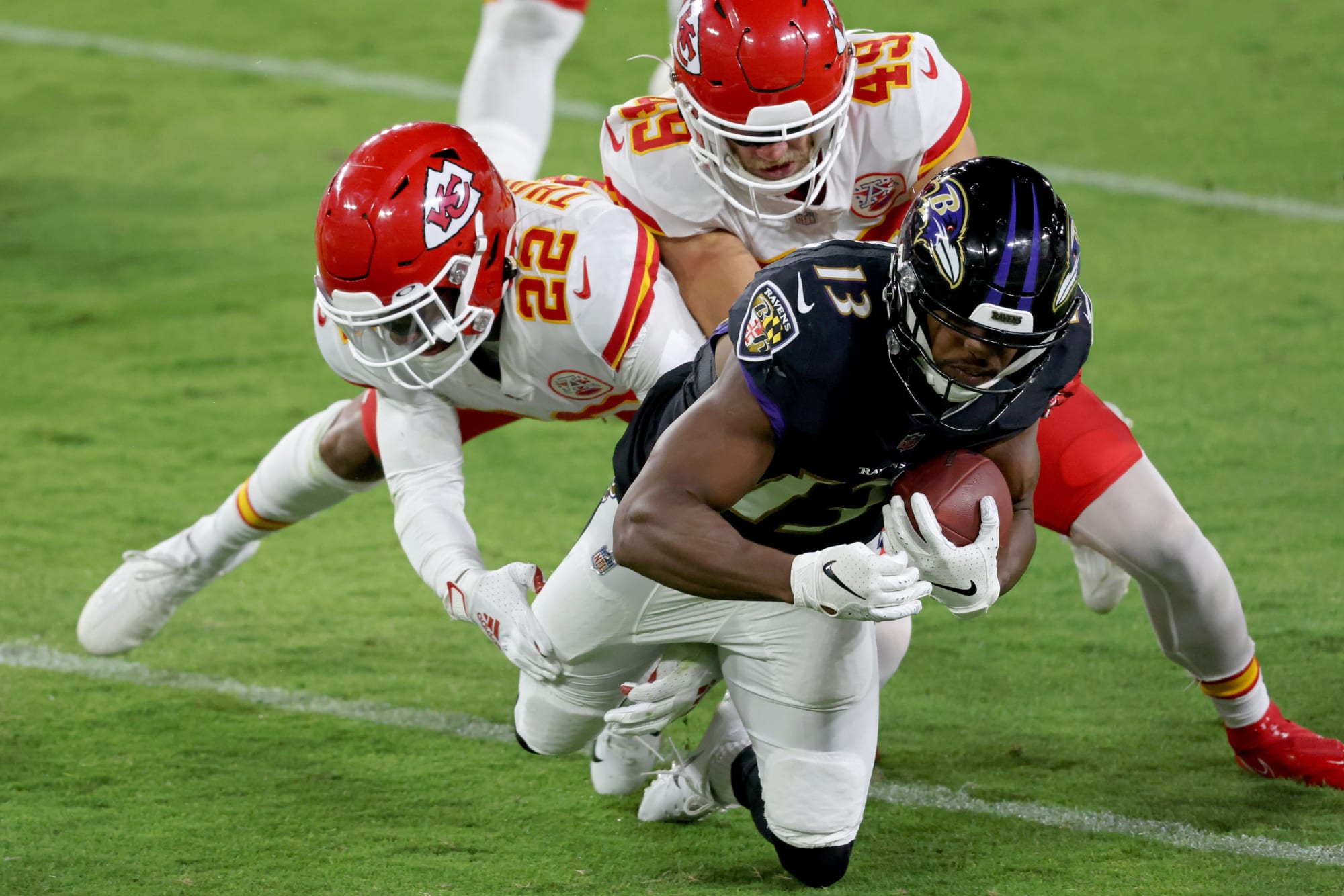 Ravens rookie Devin Duvernay scores first kick return touchdown of 2020
