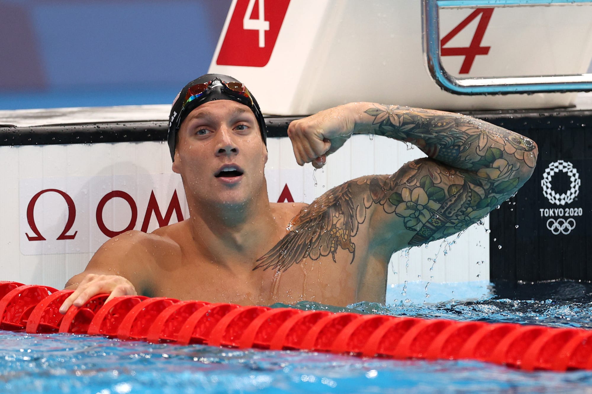 Caeleb Dressel wins gold, sets another world record in 100m butterfly