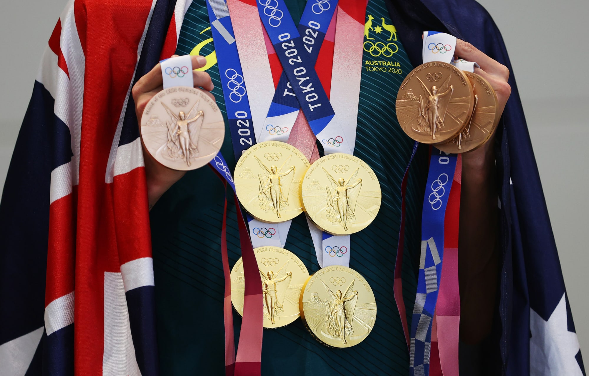 Which athlete won the most medals at the 2021 Olympics?