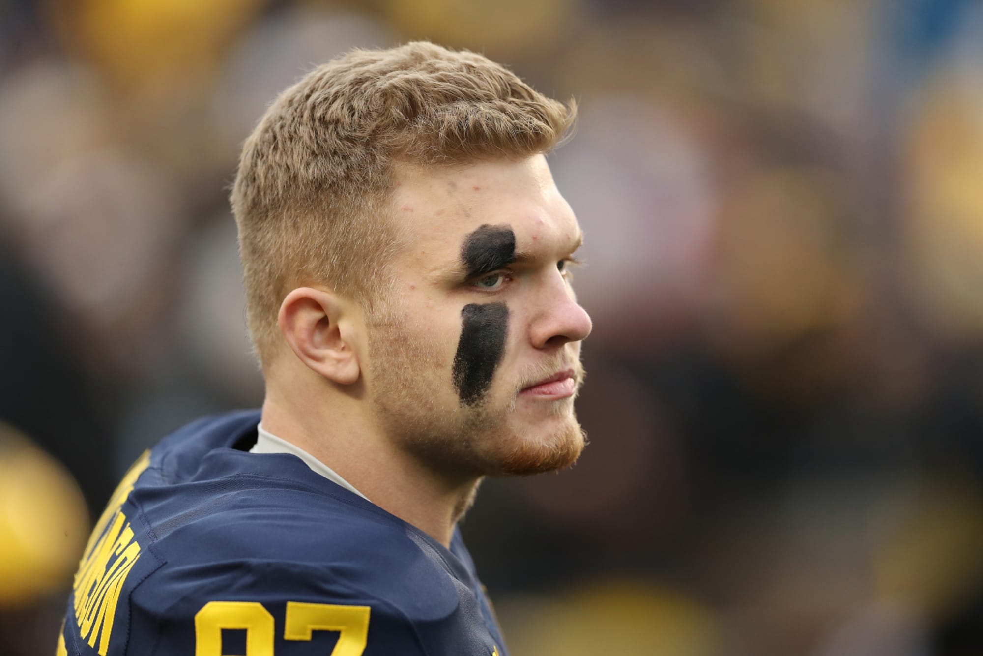 The message is out on eye black in college football and the NFL