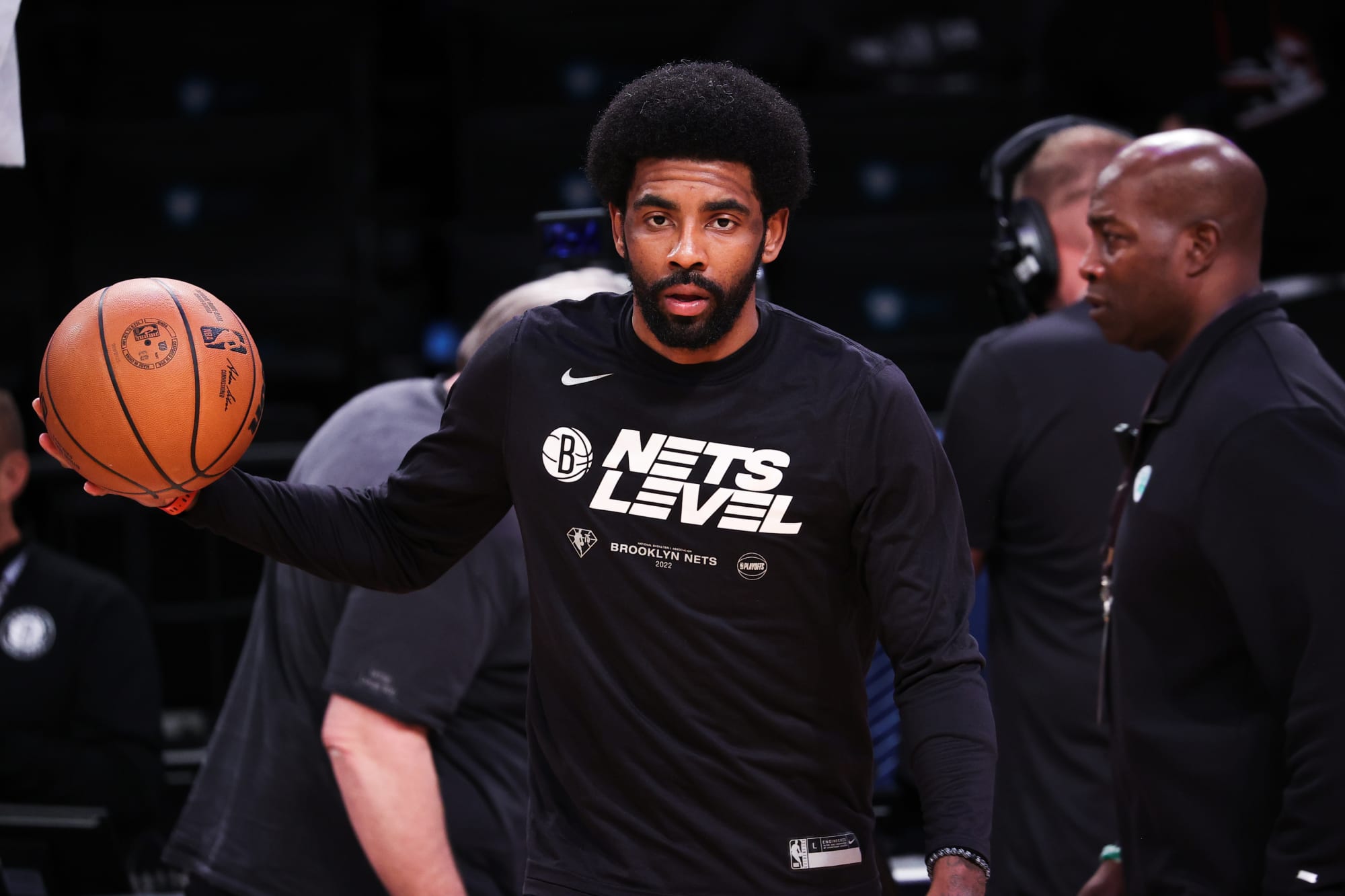 Lakers enthusiasts will love the explanation Kyrie Irving bailed at the Drew League Saturday