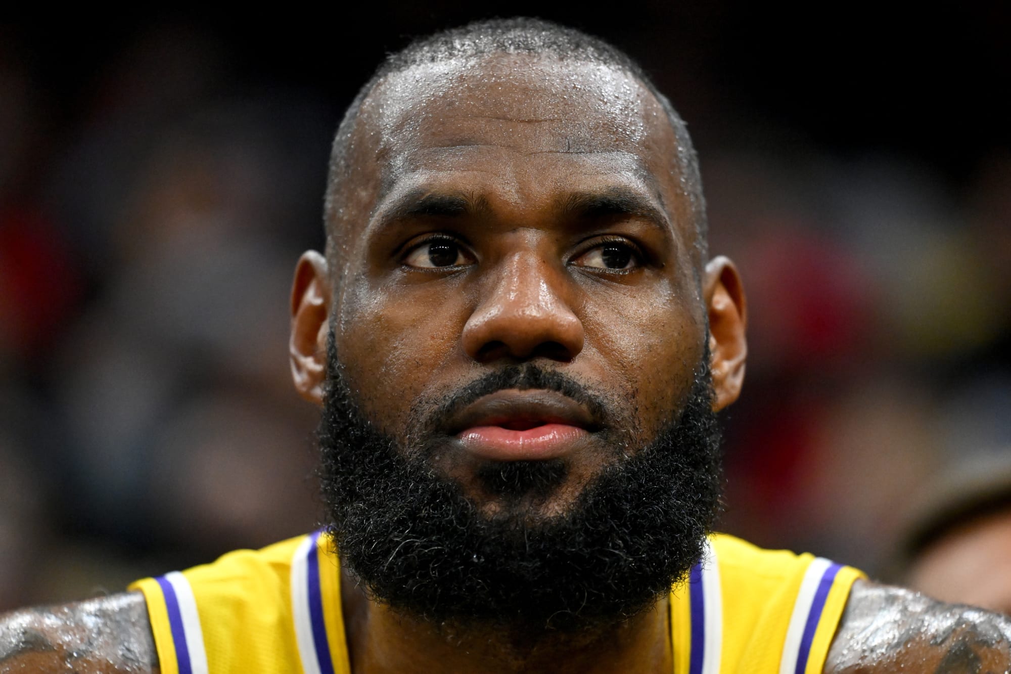 LeBron James needs he was once creating a run with the Warriors presently