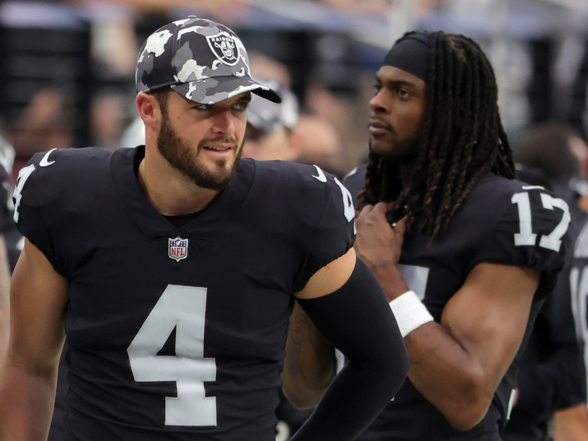Photo of Derek Carr flat-out admits to recruiting Davante Adams after Packers exit