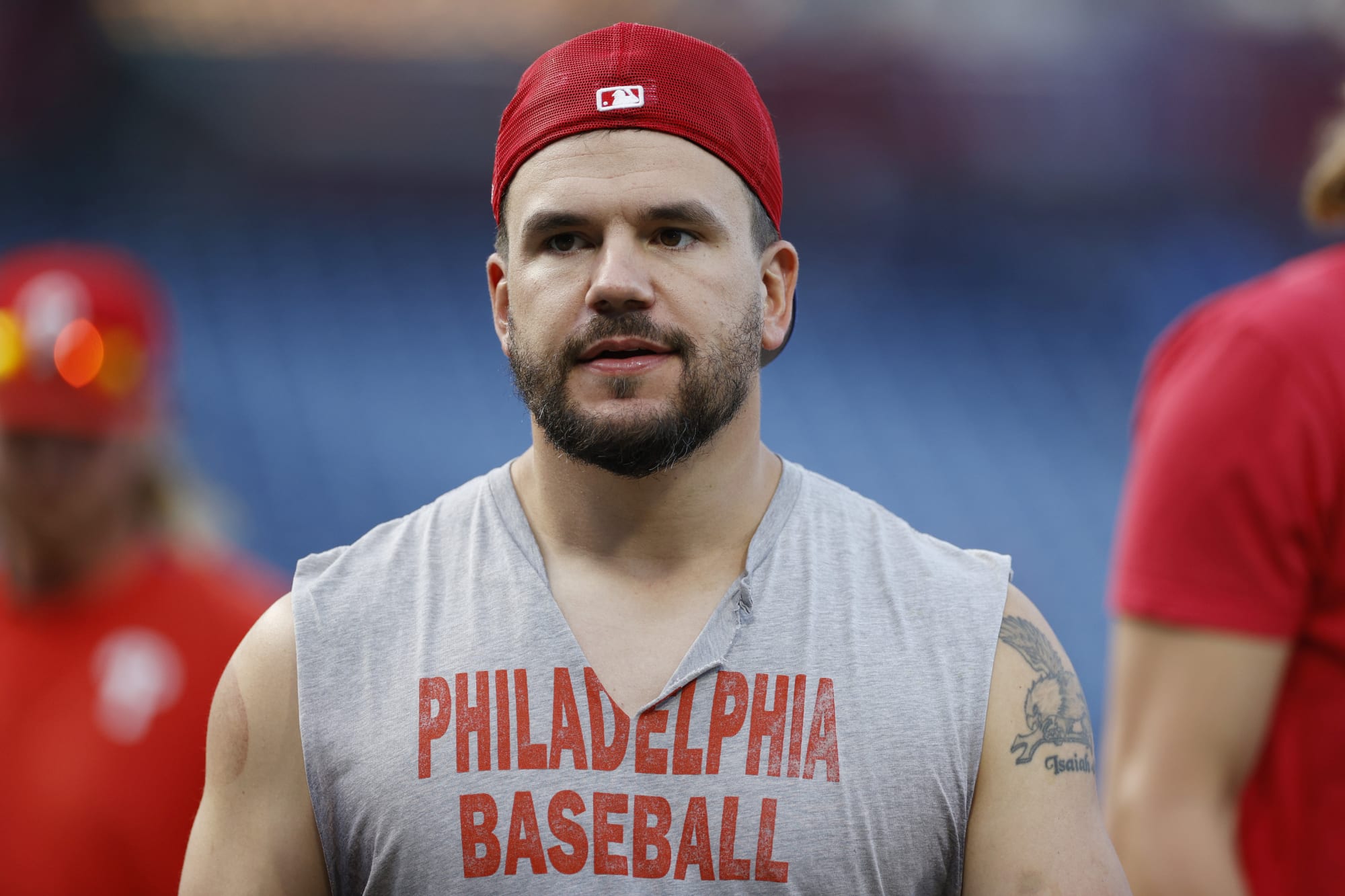 Photo of Kyle Schwarber’s NSFW response to no-hitter is exactly what Phillies fans need