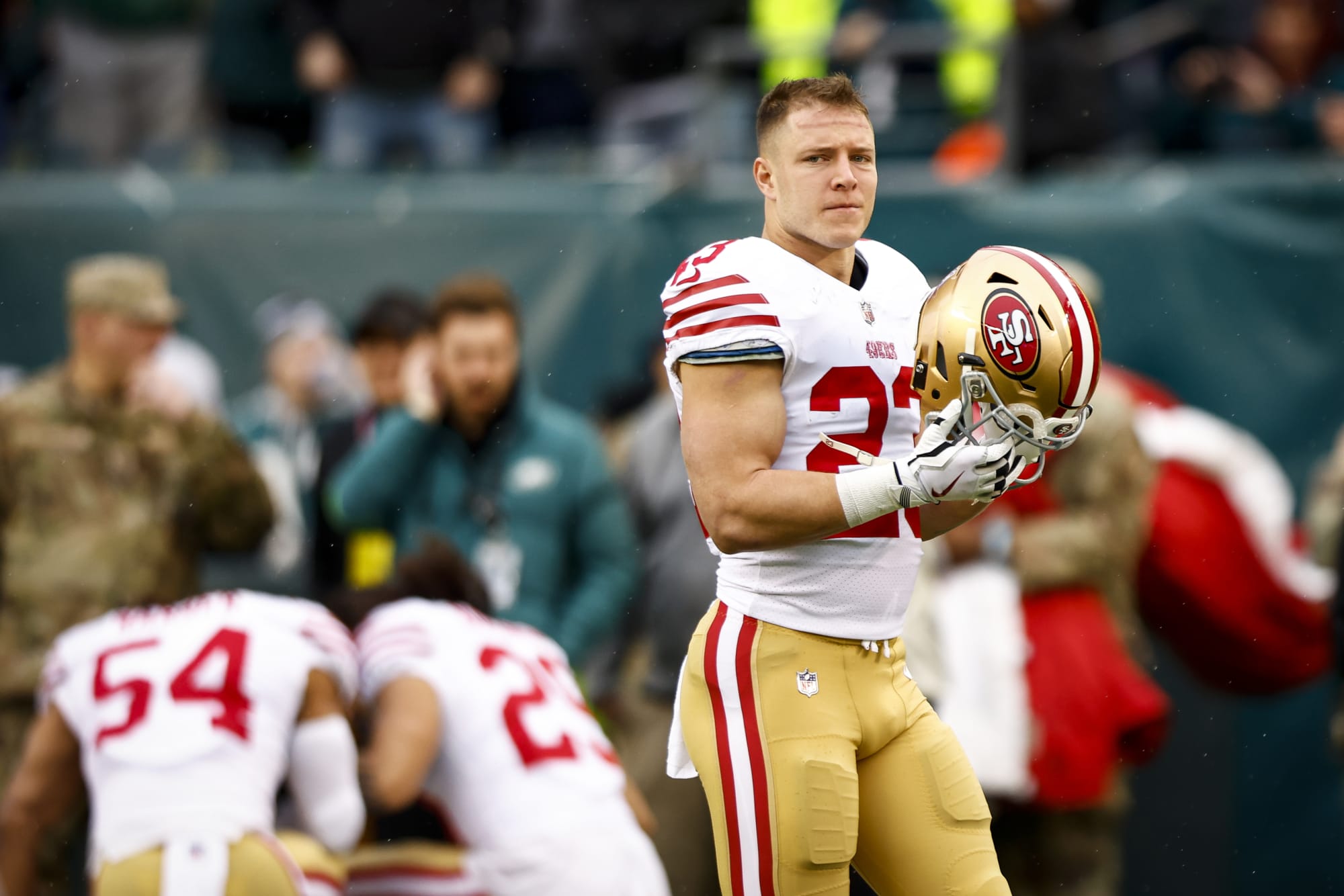 Christian McCaffrey says NFC Championship Game was ‘stolen’ from 49ers