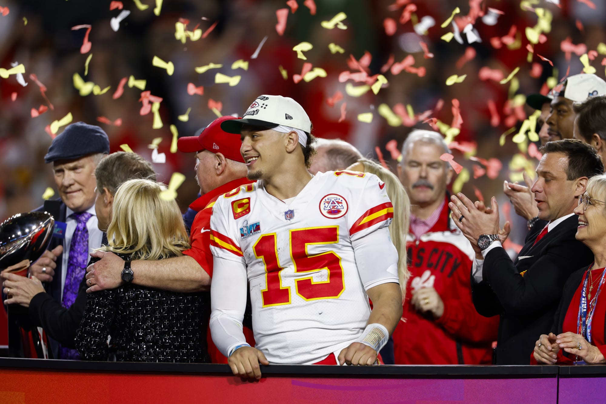 Patrick Mahomes fielding calls from free-agent wideouts