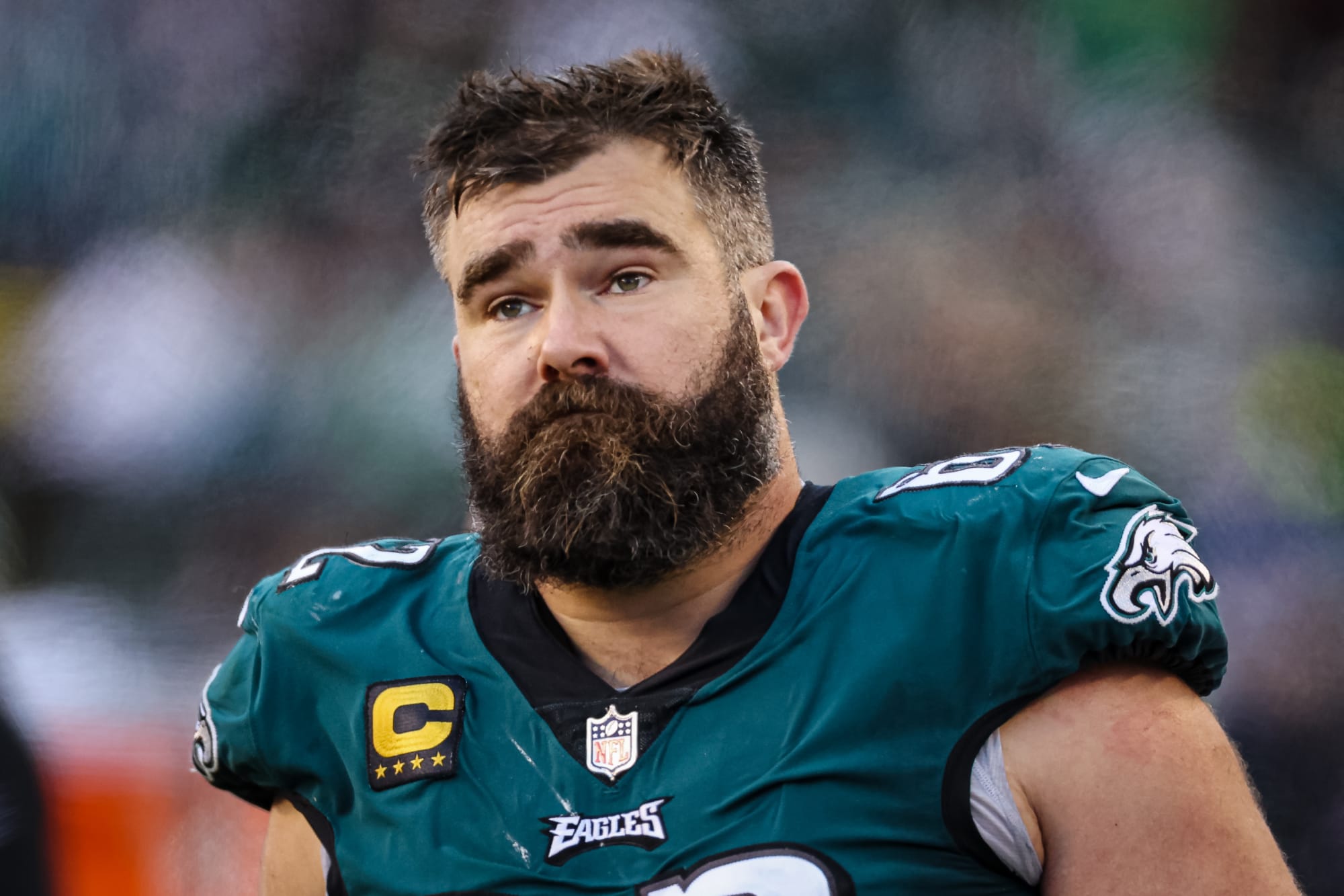 Photo of Eagles avoid O-line disaster with big decision amid free agency frenzy