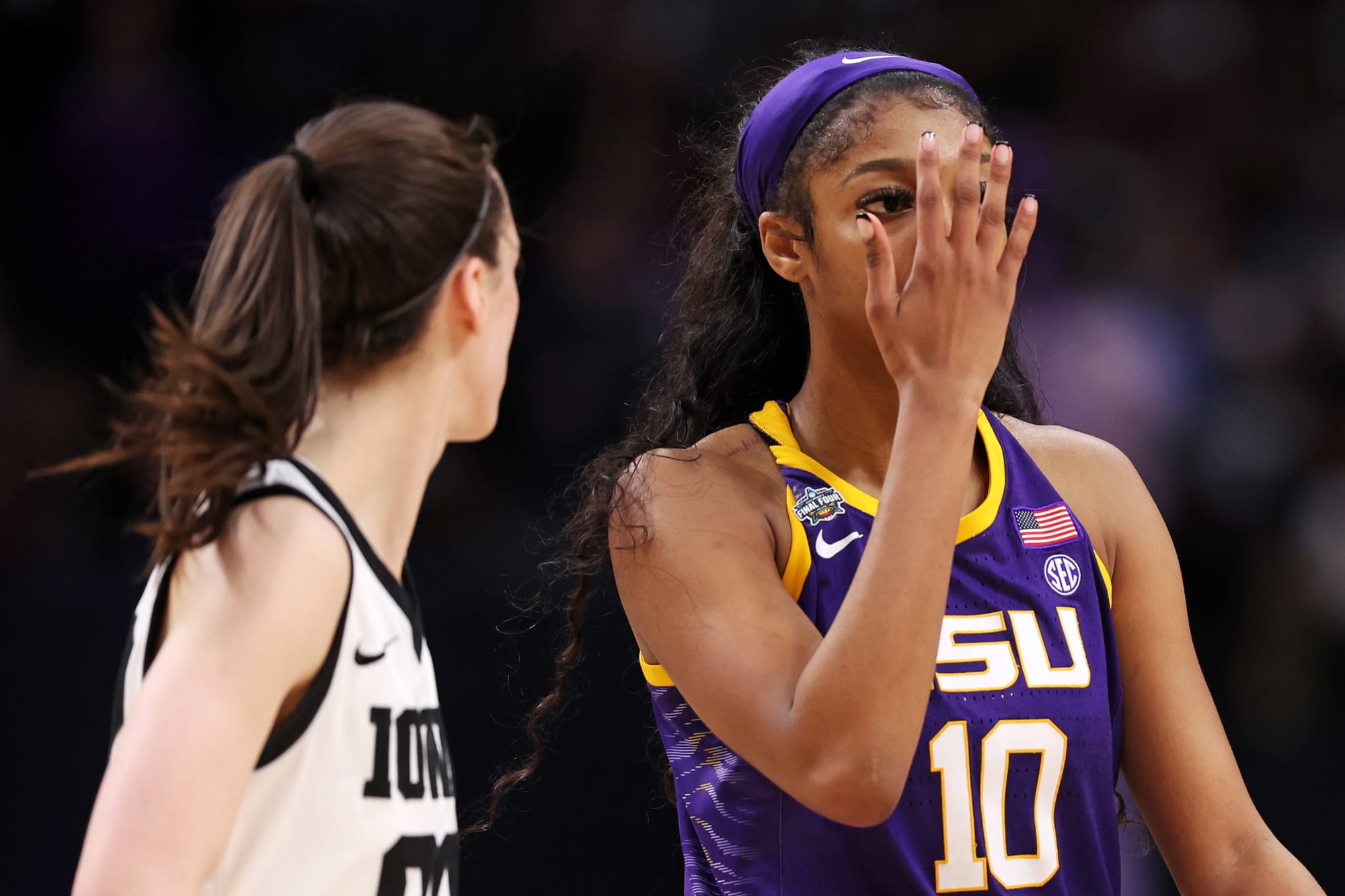 Photo of Caitlin Clark breaks silence on Angel Reese trash talk in national championship