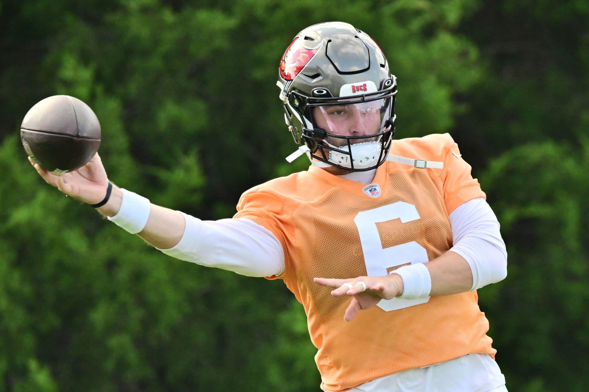 Baker Mayfield still holding a CFB grudge against new Bucs camp invite