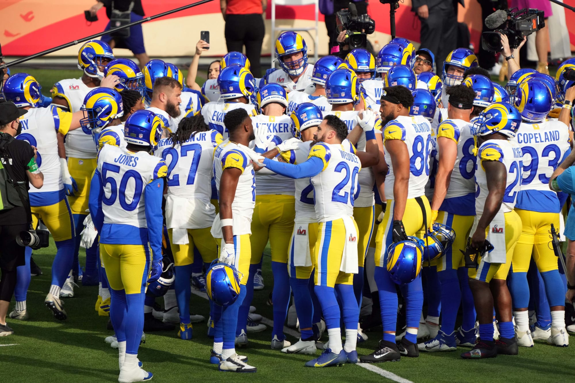 Why are the Rams the away team at Super Bowl 56?