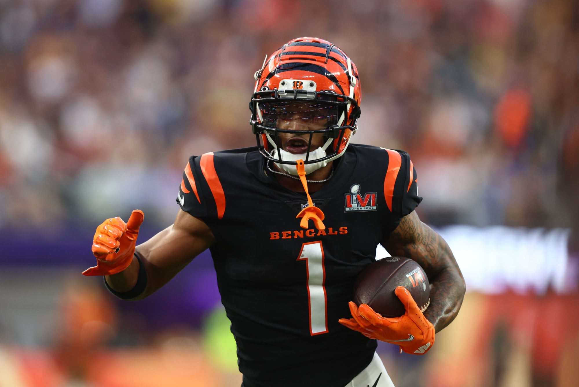 Ja'Marr Chase's 1word tweet sums up Bengals fans after losing Super Bowl