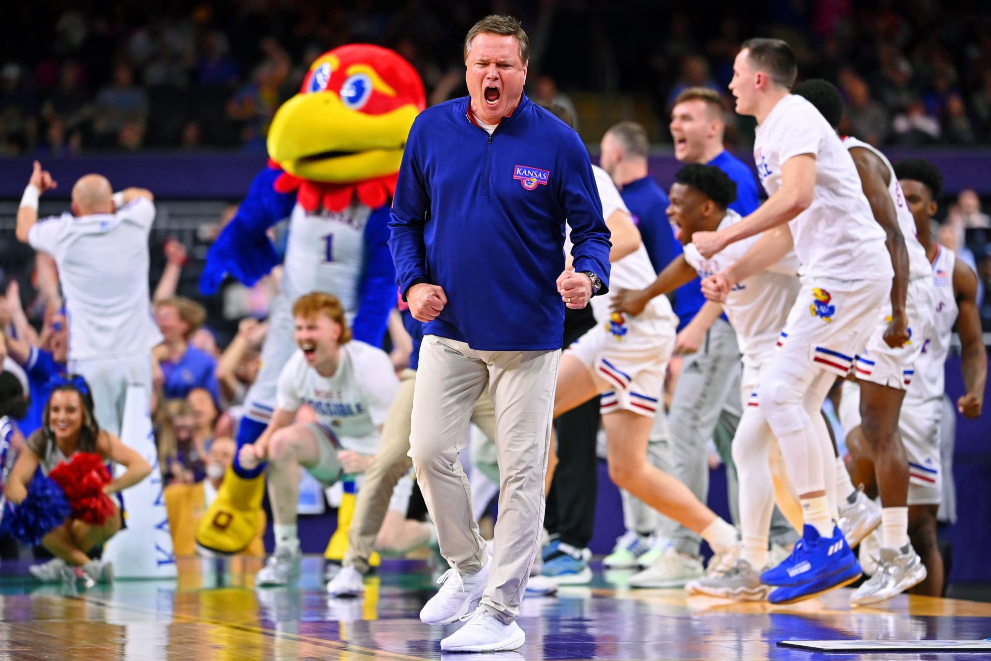 Photo of Oklahoma State vs. Kansas prediction and odds for Saturday, December 31 (Bill Self owns the Big 12)
