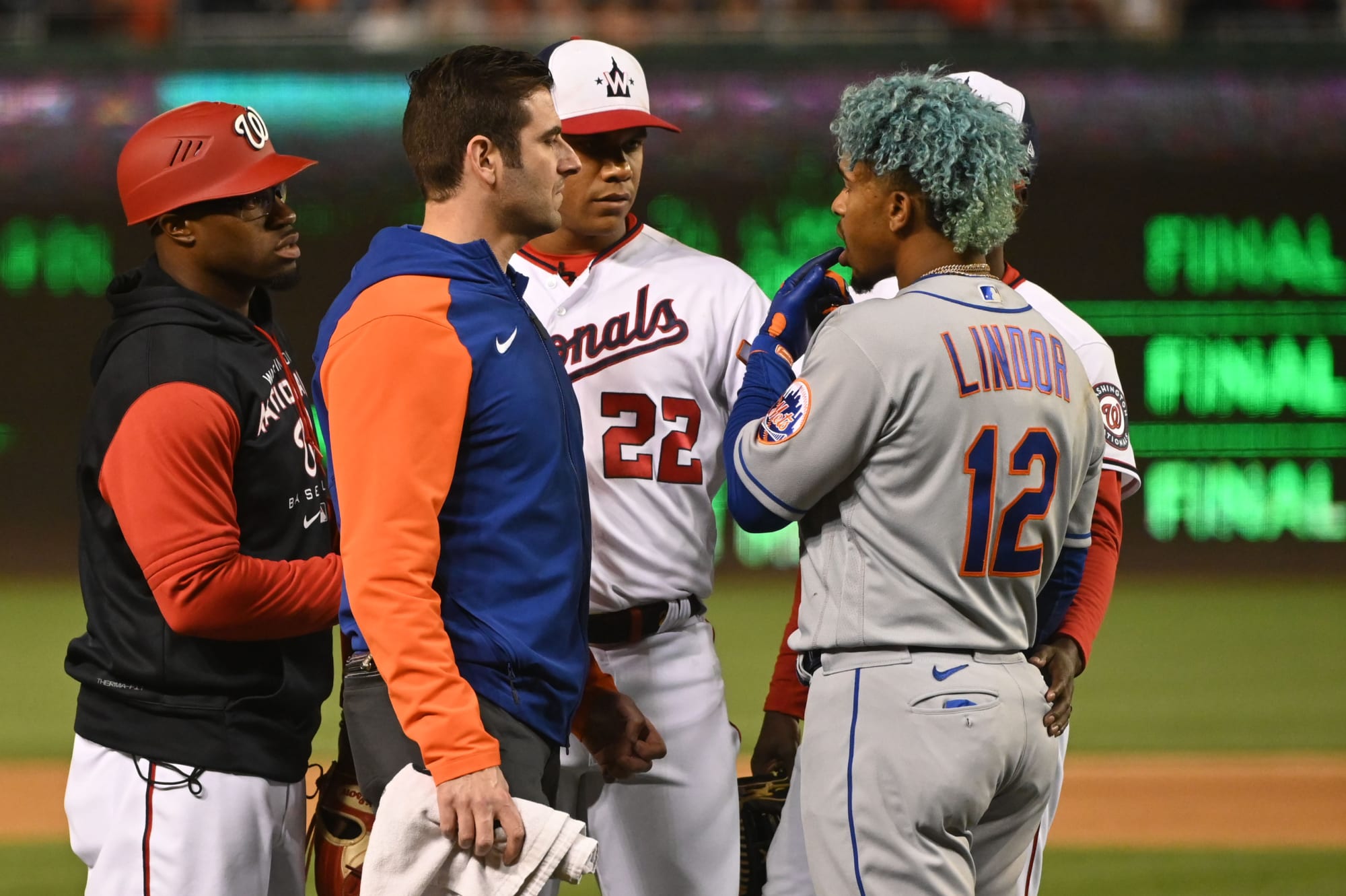 Mets vs Nationals bench-clearing brawl: Who will be suspended?