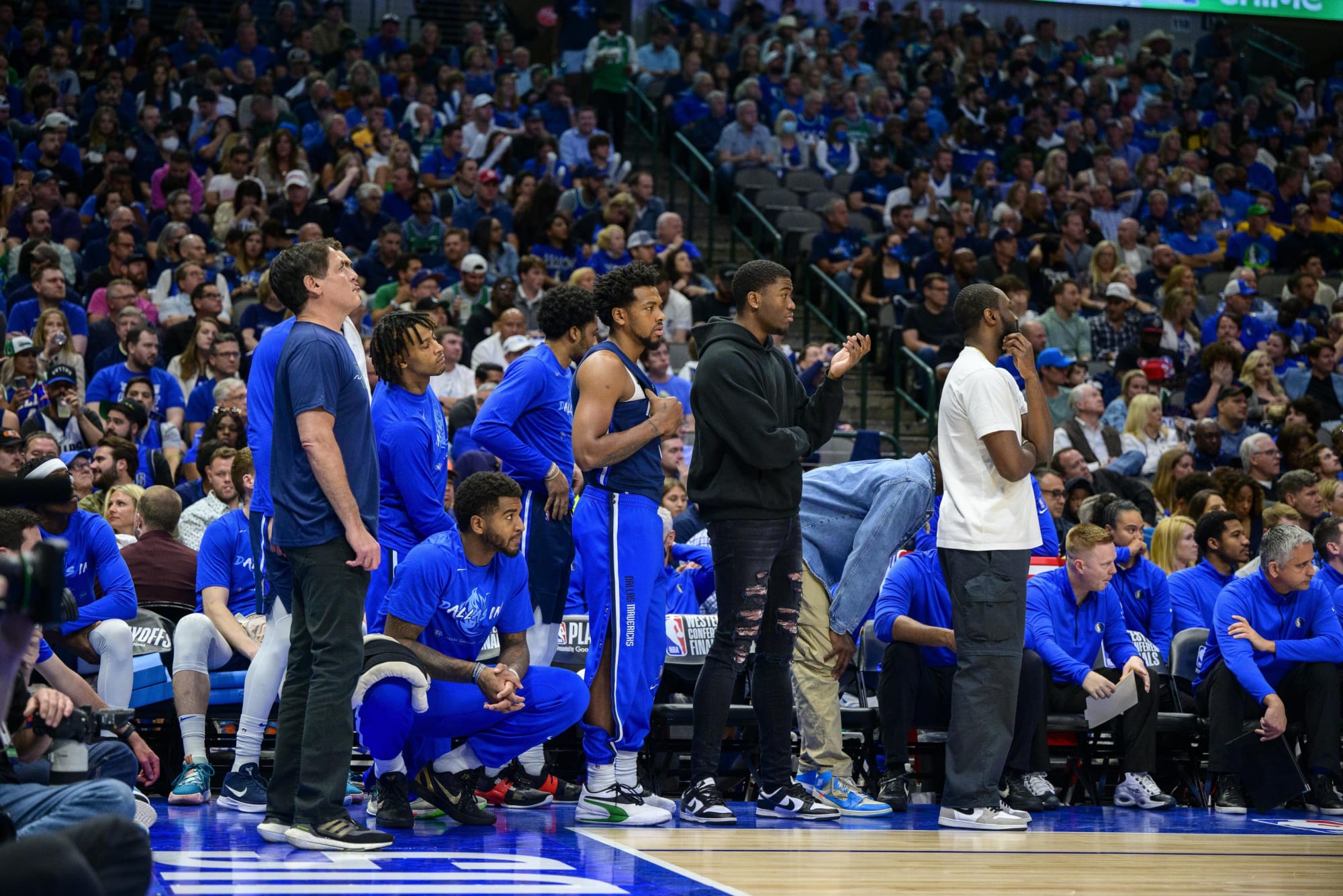 Why does the Mavericks bench stay getting fined by way of the NBA?