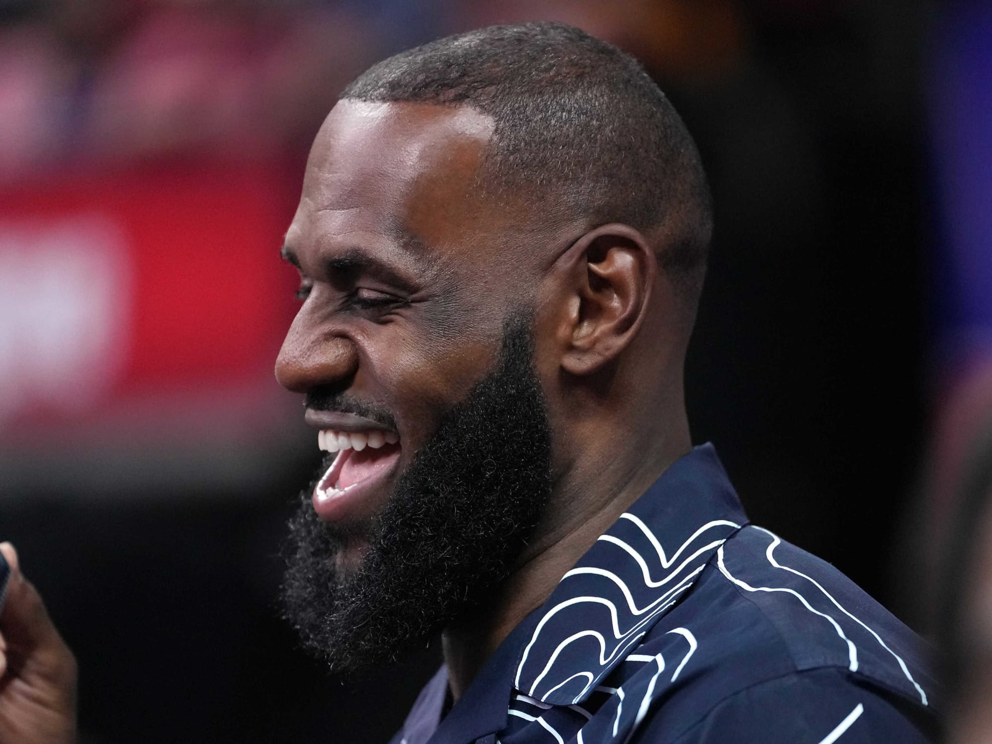 LeBron James presentations as much as Lakers Summer season League sport along with his personal snacks