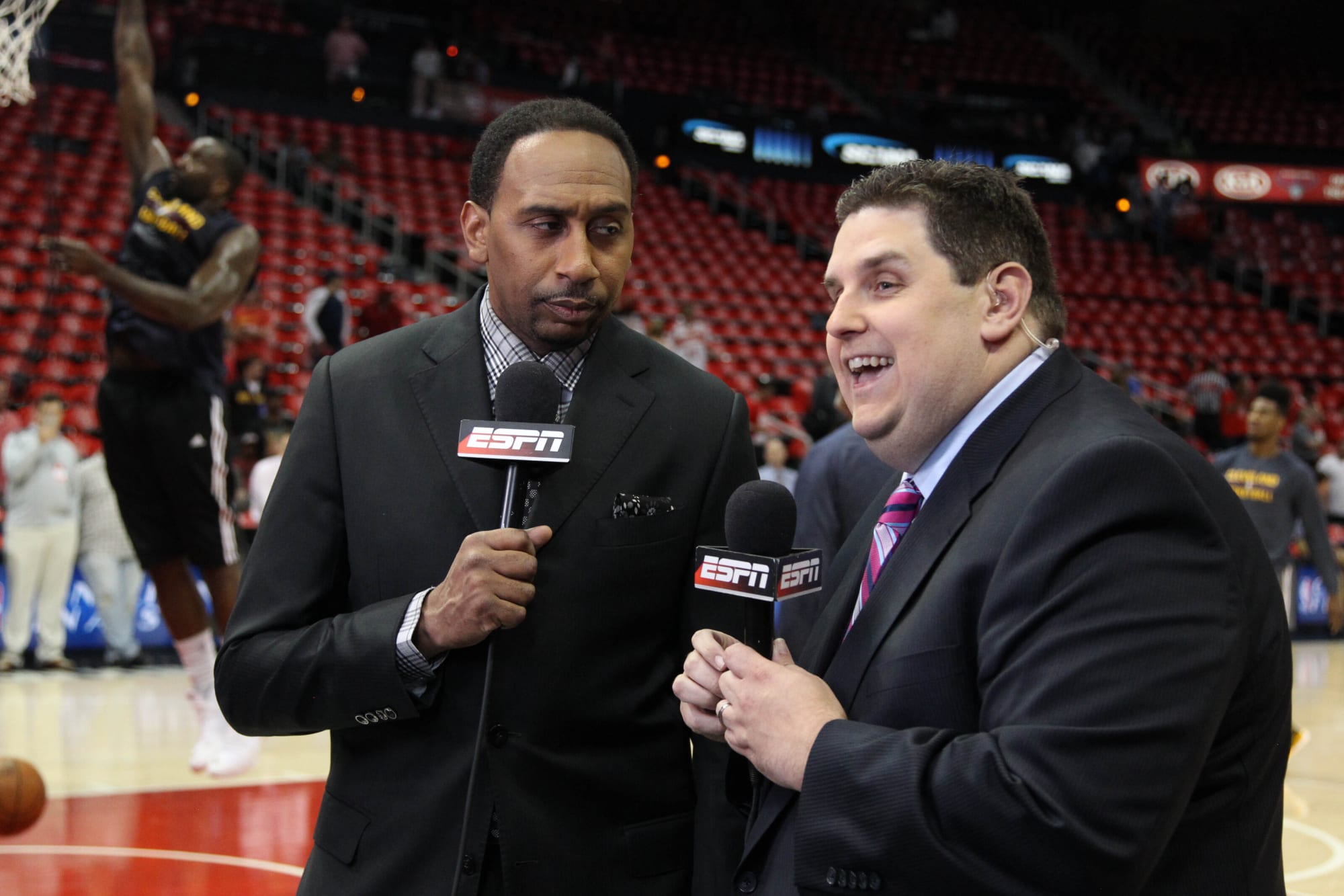 Brian Windhorst runs psychological laps round First Take table with Utah Jazz conspiracy idea