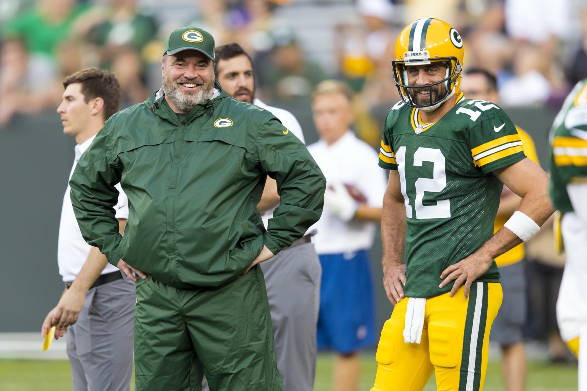 Photo of Aaron Rodgers wants a warm reception for Mike McCarthy in Green Bay