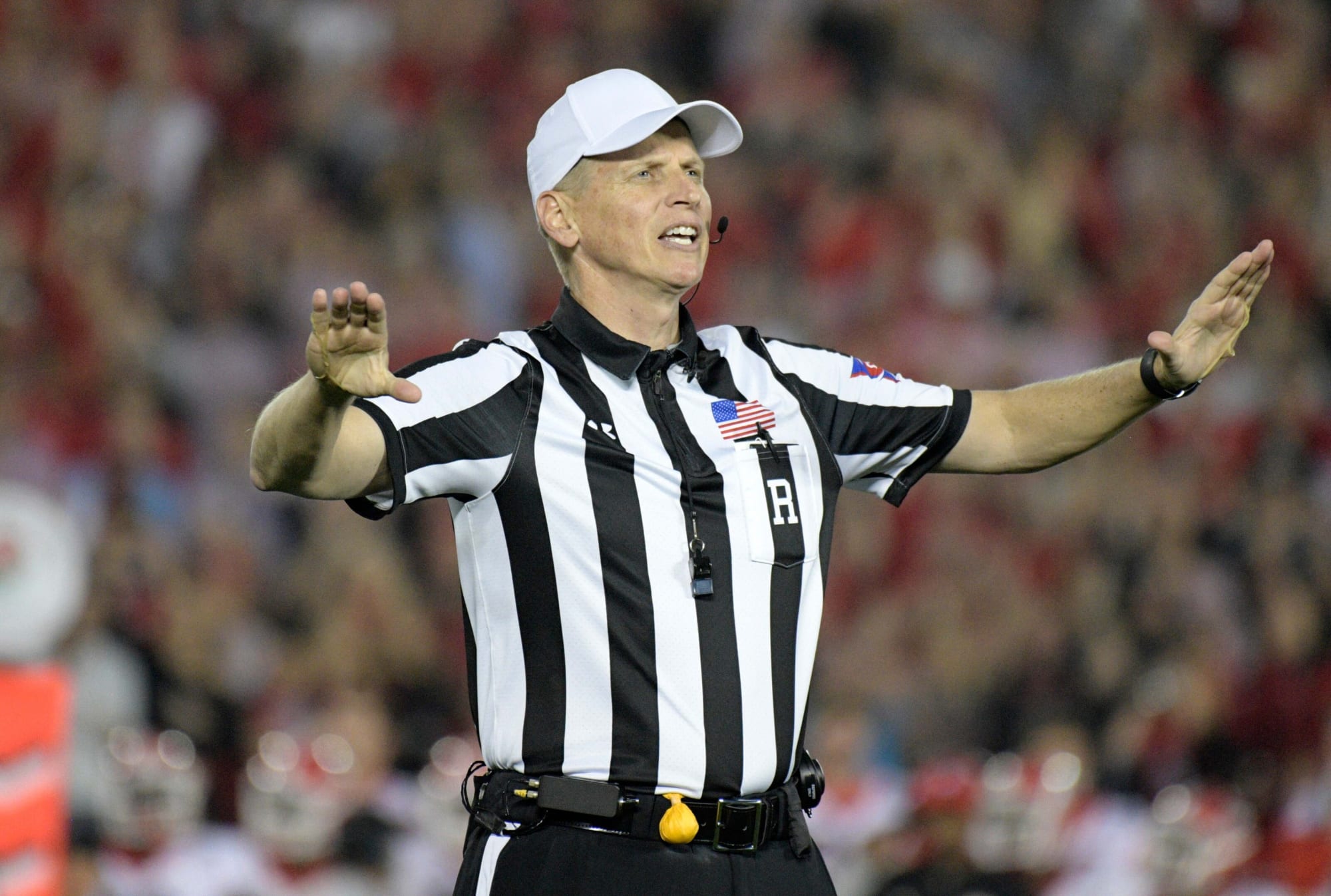 National Championship Game referees Officiating crew for vs TCU