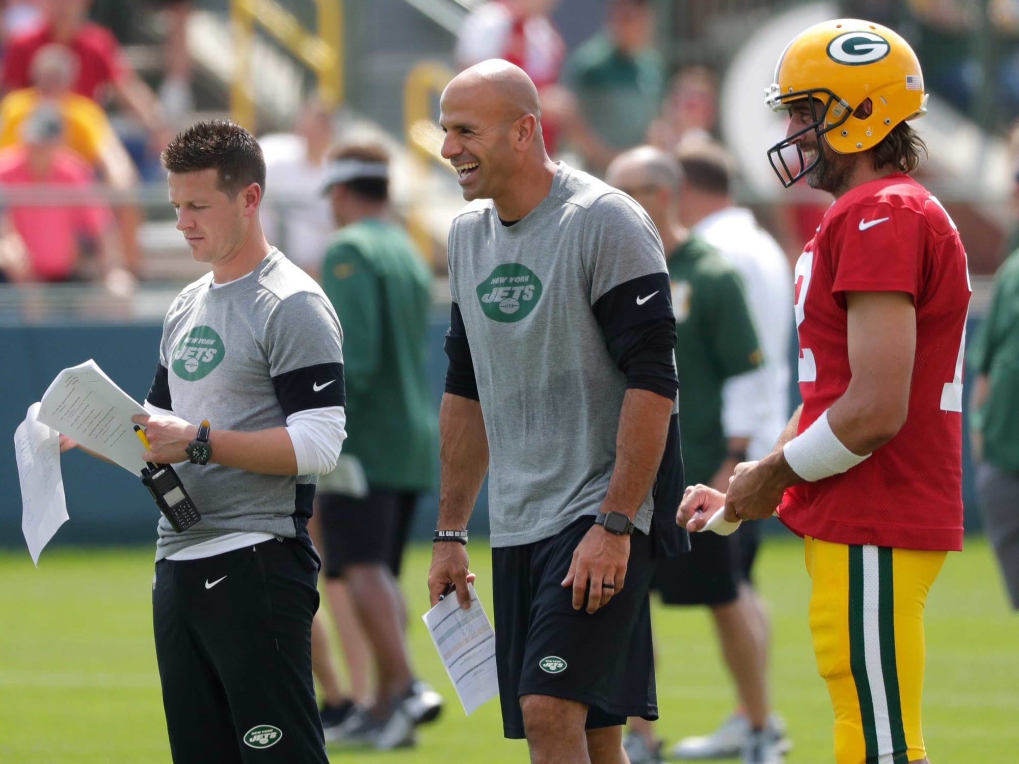 Jets keep winking and nodding at Aaron Rodgers links