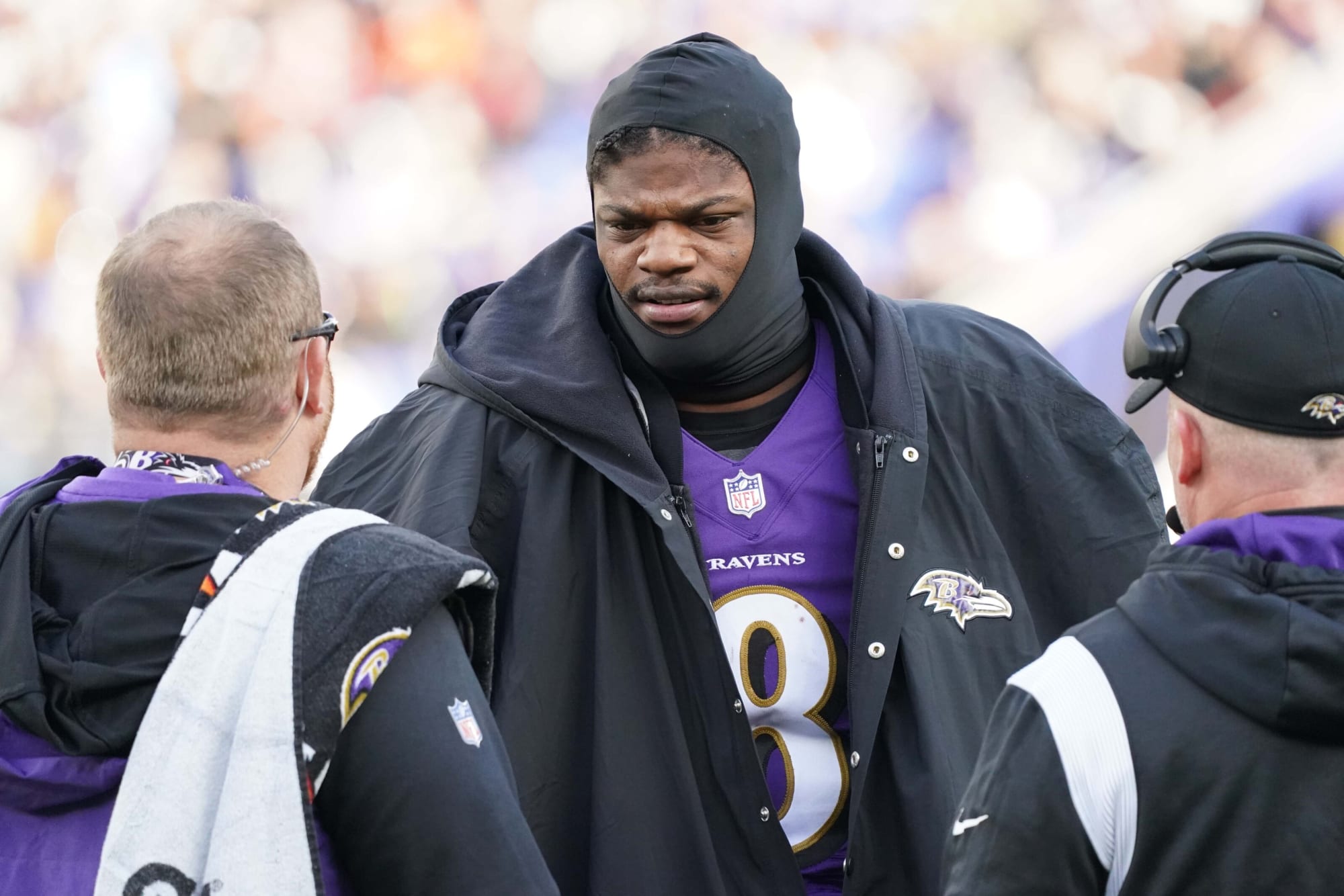 Photo of Ravens sign star to record contract extension while Lamar Jackson waits
