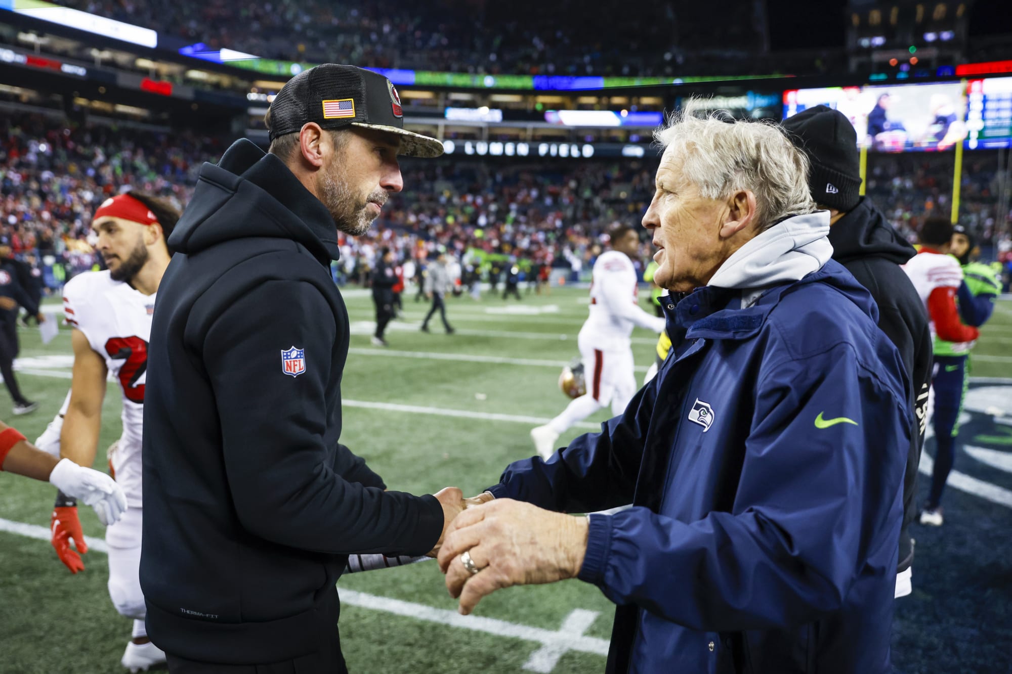 Pete Carroll is either playing mind games or is scared of the 49ers