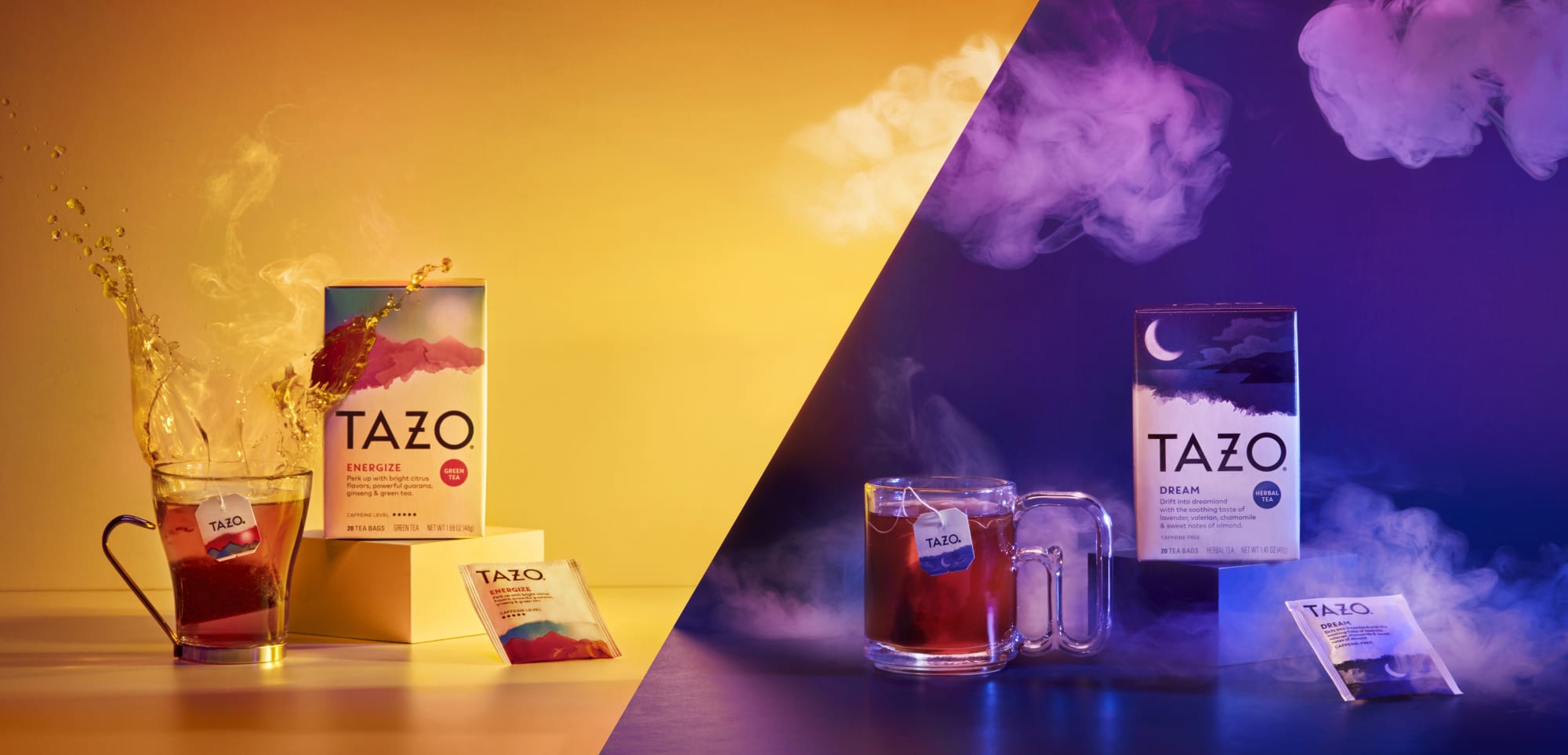 TAZO Tea blends energy management into flavorful sips
