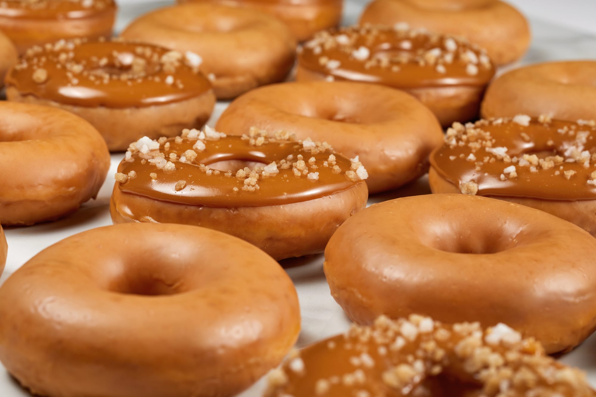Krispy Kreme caramel glaze doughnut flavor will be a fan favorite