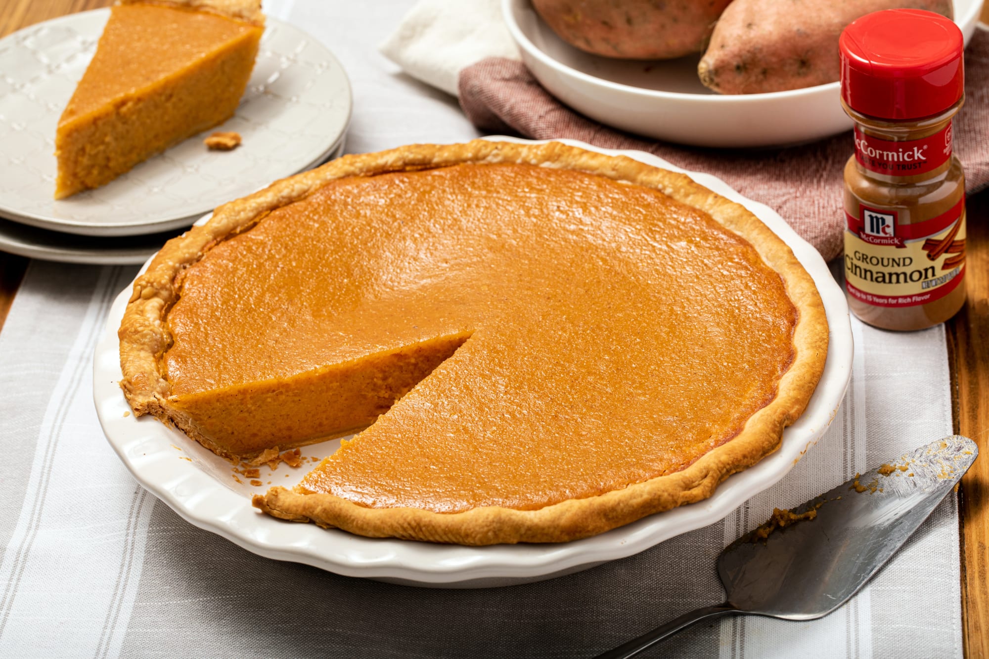 The secret ingregdient to tasty sweet potato pie recipe by Anthony Anderson