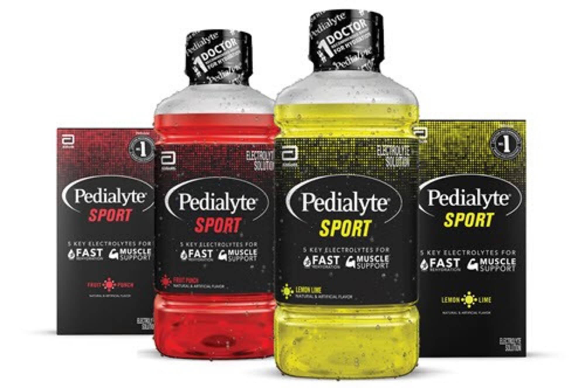 Pedialyte Sport is designed specifically for sport hydration