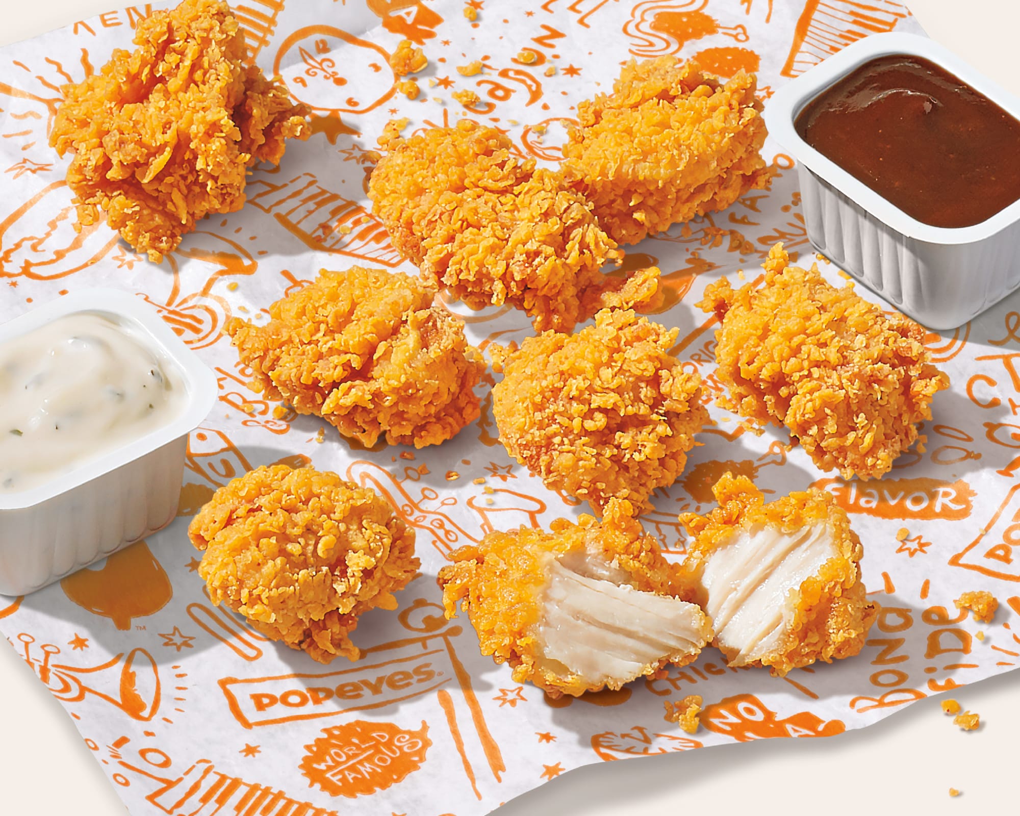popeyes chicken nugget meal with price