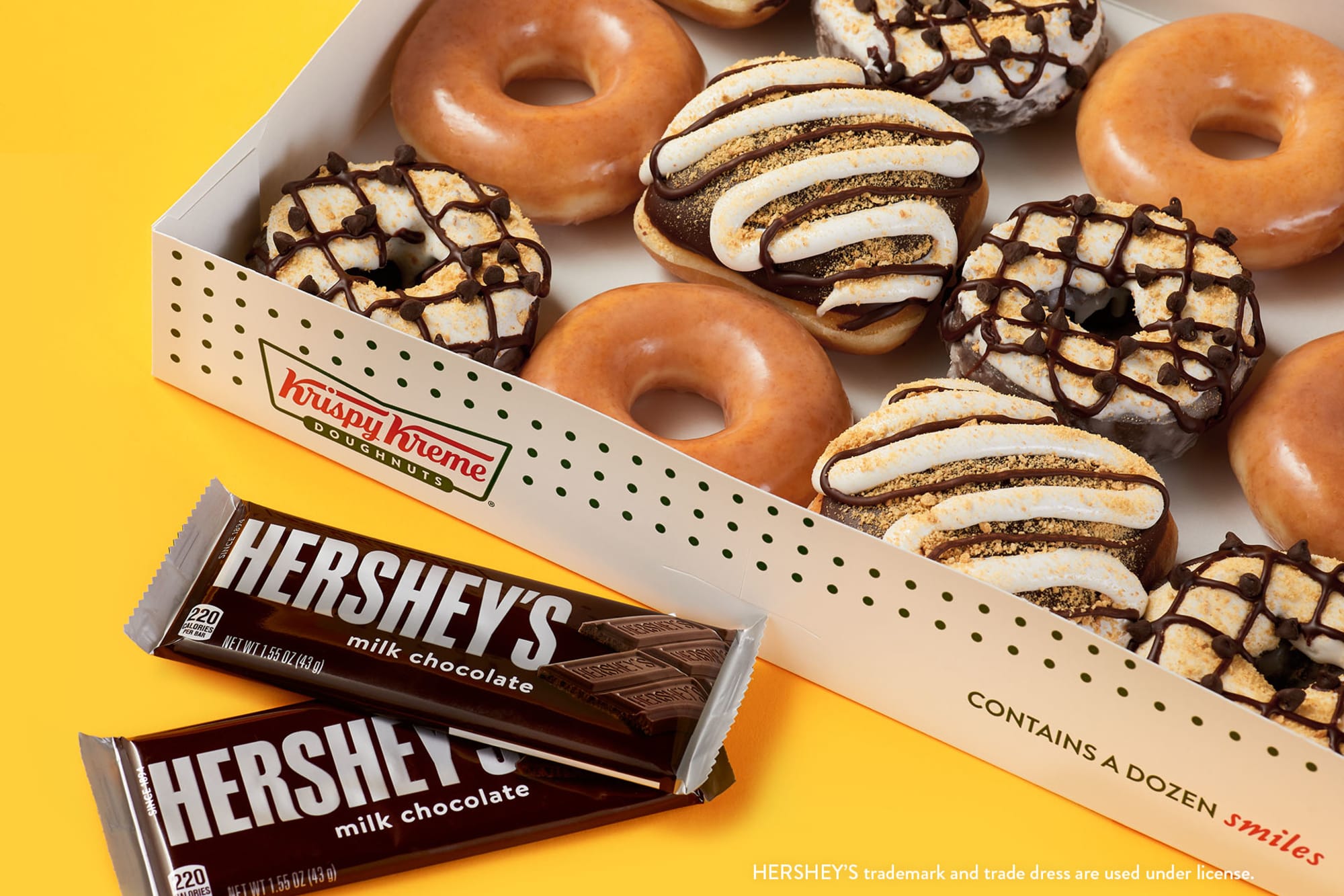 New Krispy Kreme Hershey’s S’mores Doughnuts will make you want more