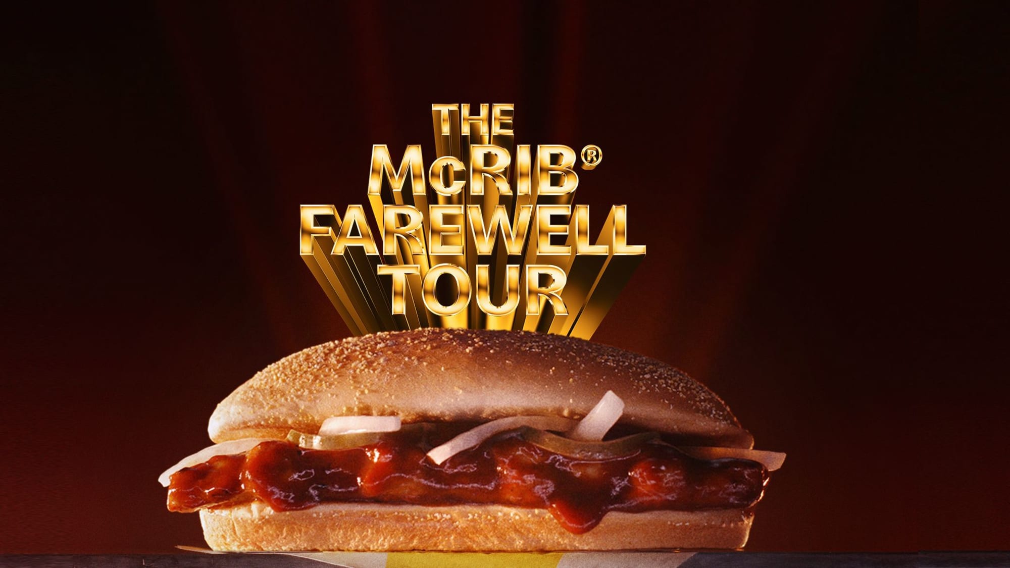 Does the Farewell Tour mean that the McRib leaving the McDonald’s menu