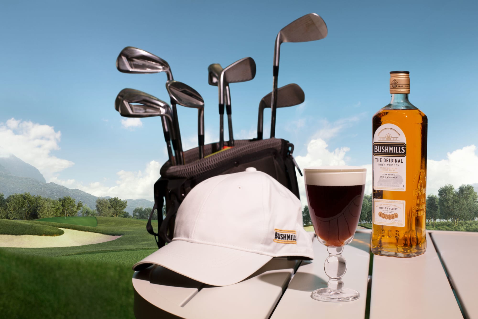 Toast to the PGA with these Bushmills Irish Whiskey golf themed cocktails