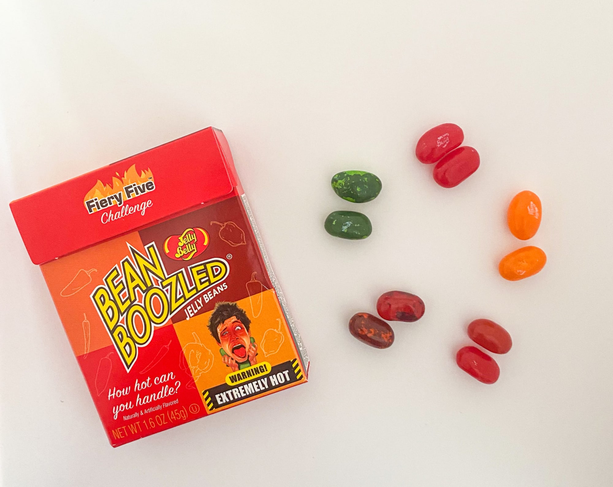 Jelly Belly Bean Boozled Fiery Five Jelly Beans 35 Oz Armadillo Pepper