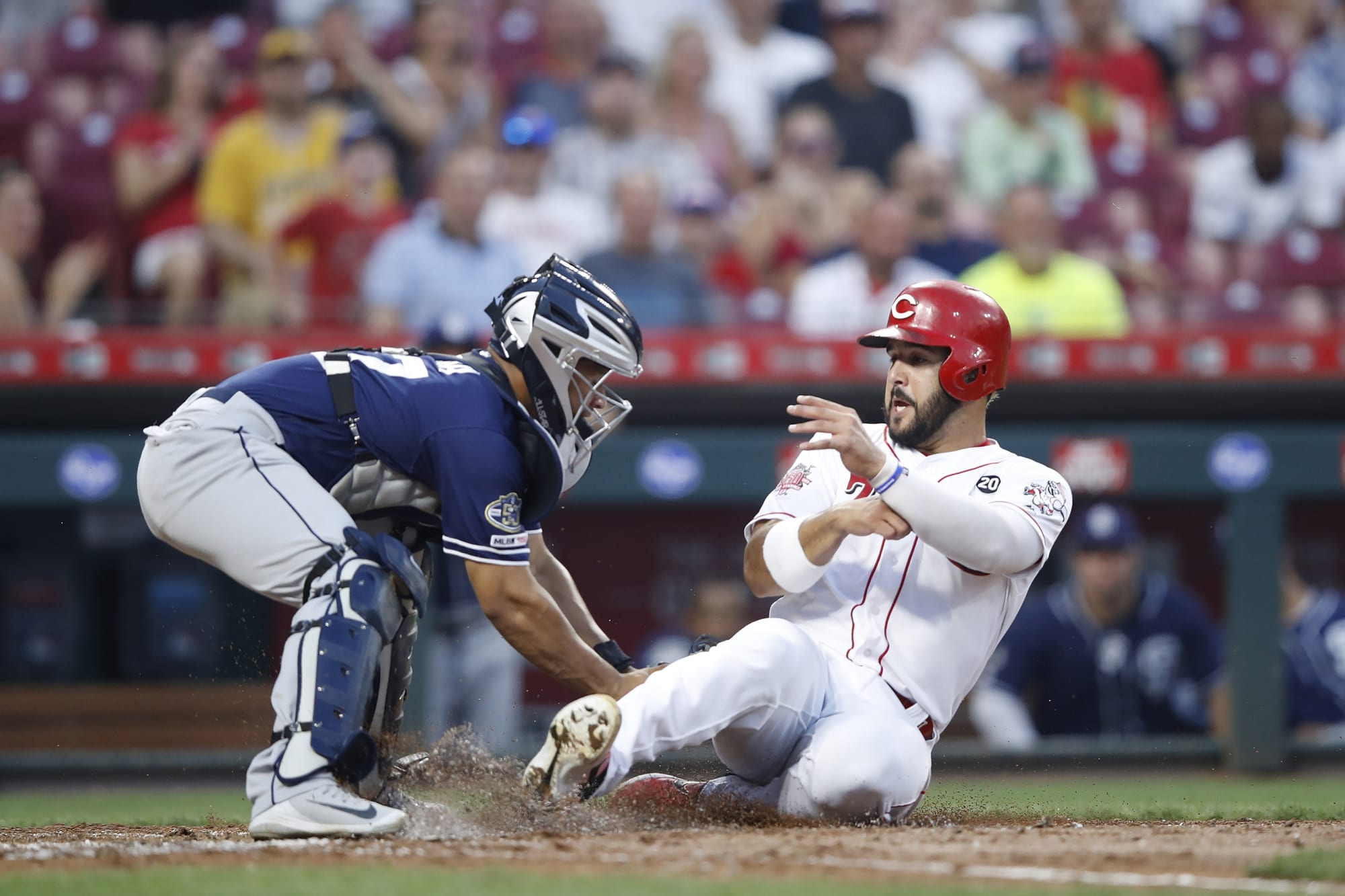 San Diego Padres escape ninthinning scare with a win at Reds