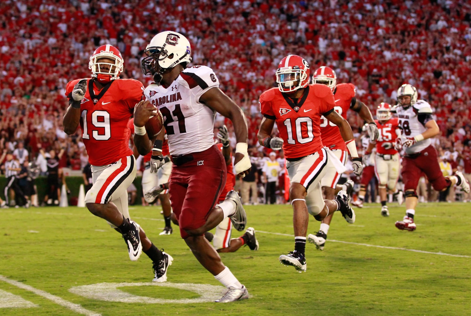 most exciting games of rivalry in Georgia