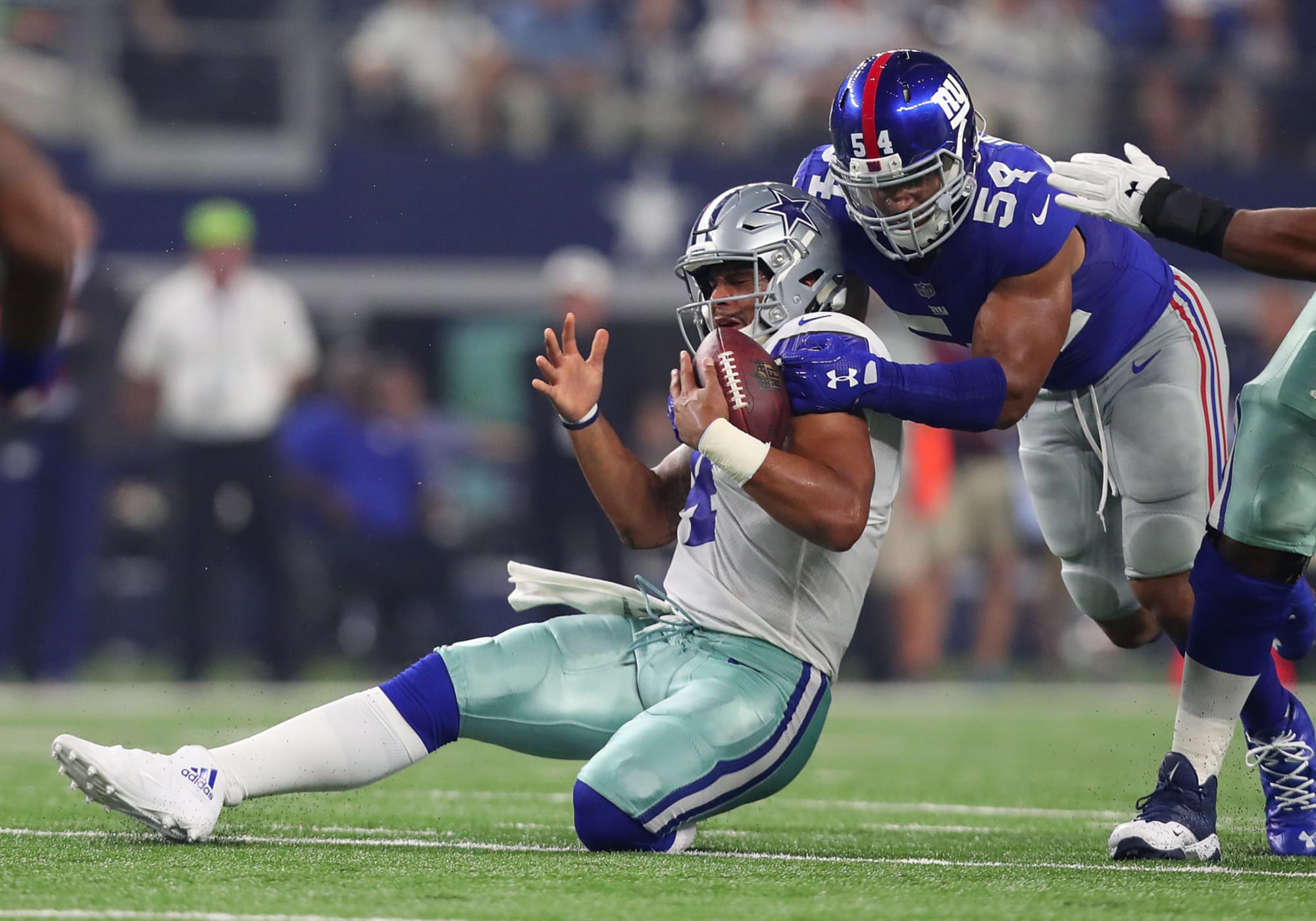 Where will the sacks come from for New York Giants?