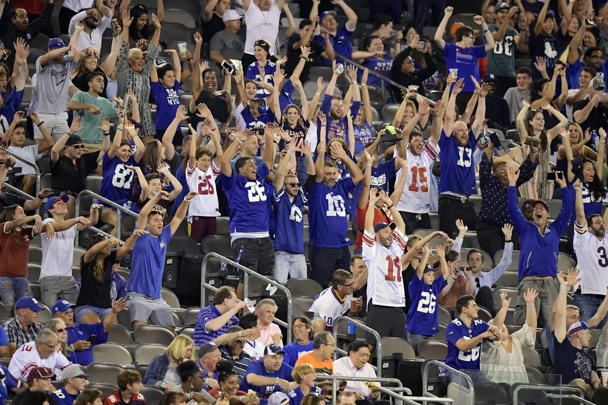 NY Giants plan special night to fans back to MetLife Stadium