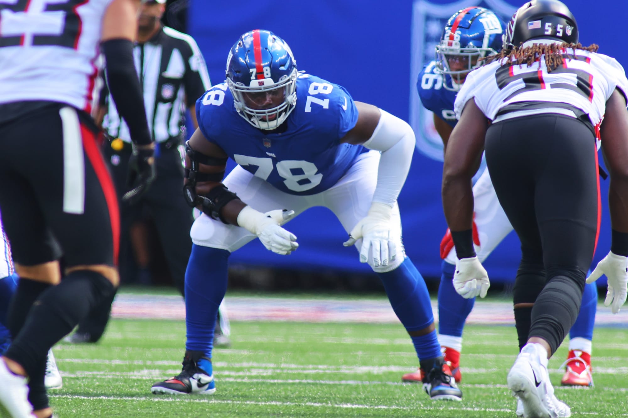 Projecting New York Giants' starting offensive line after early aree agency