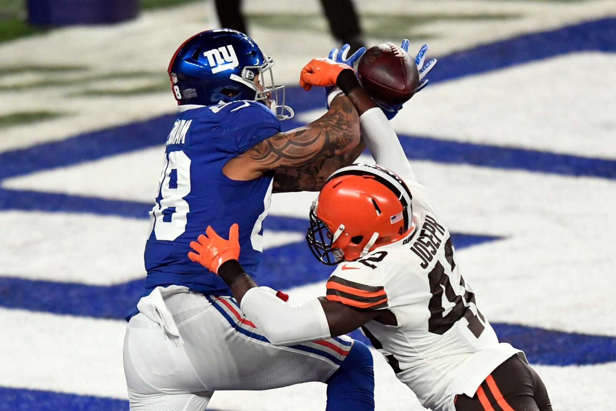NY Giants Game Sunday NY Giants vs. Browns odds, predictions, injury