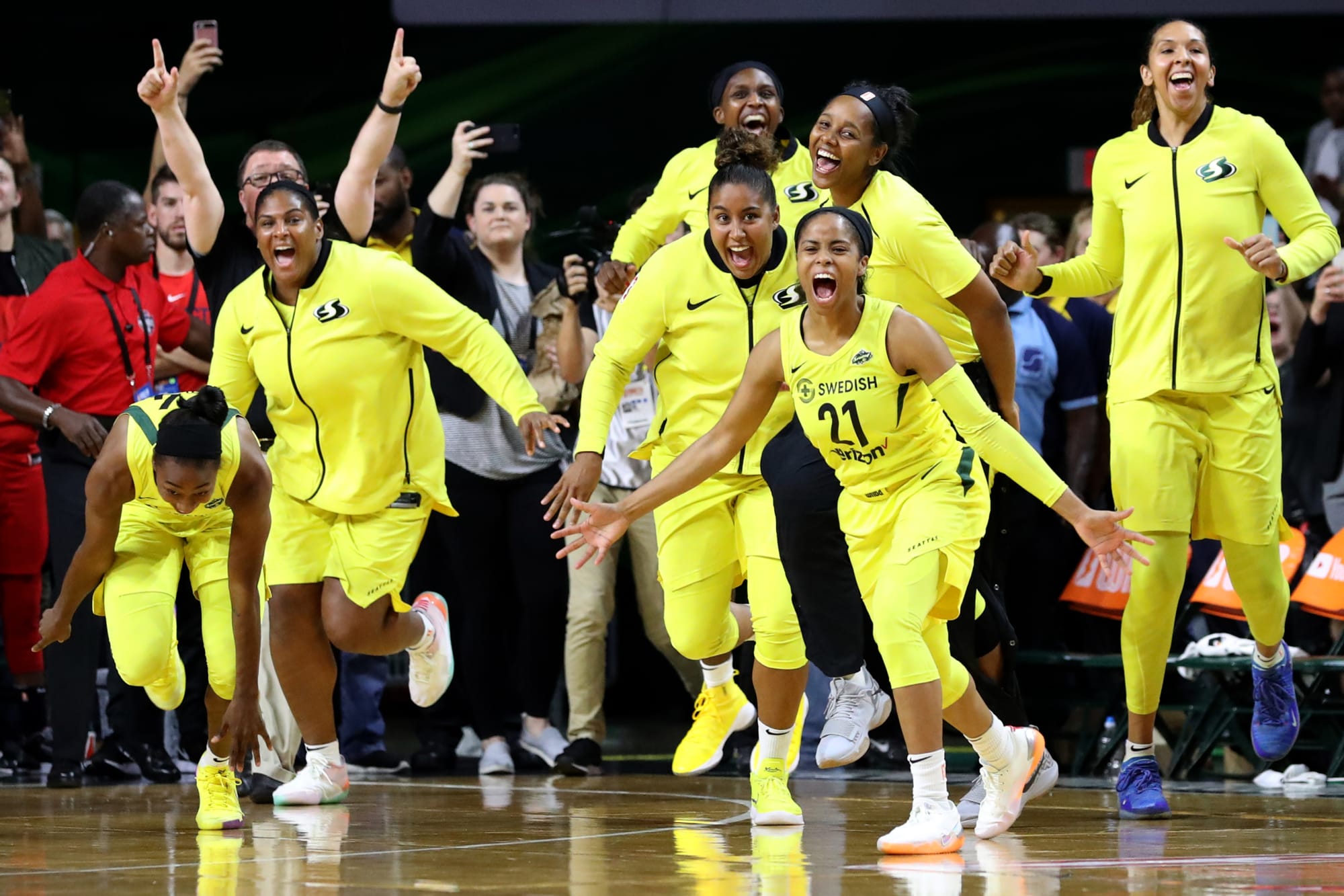 WNBA Finals Jordin Canada and the Seattle Storm are champions!