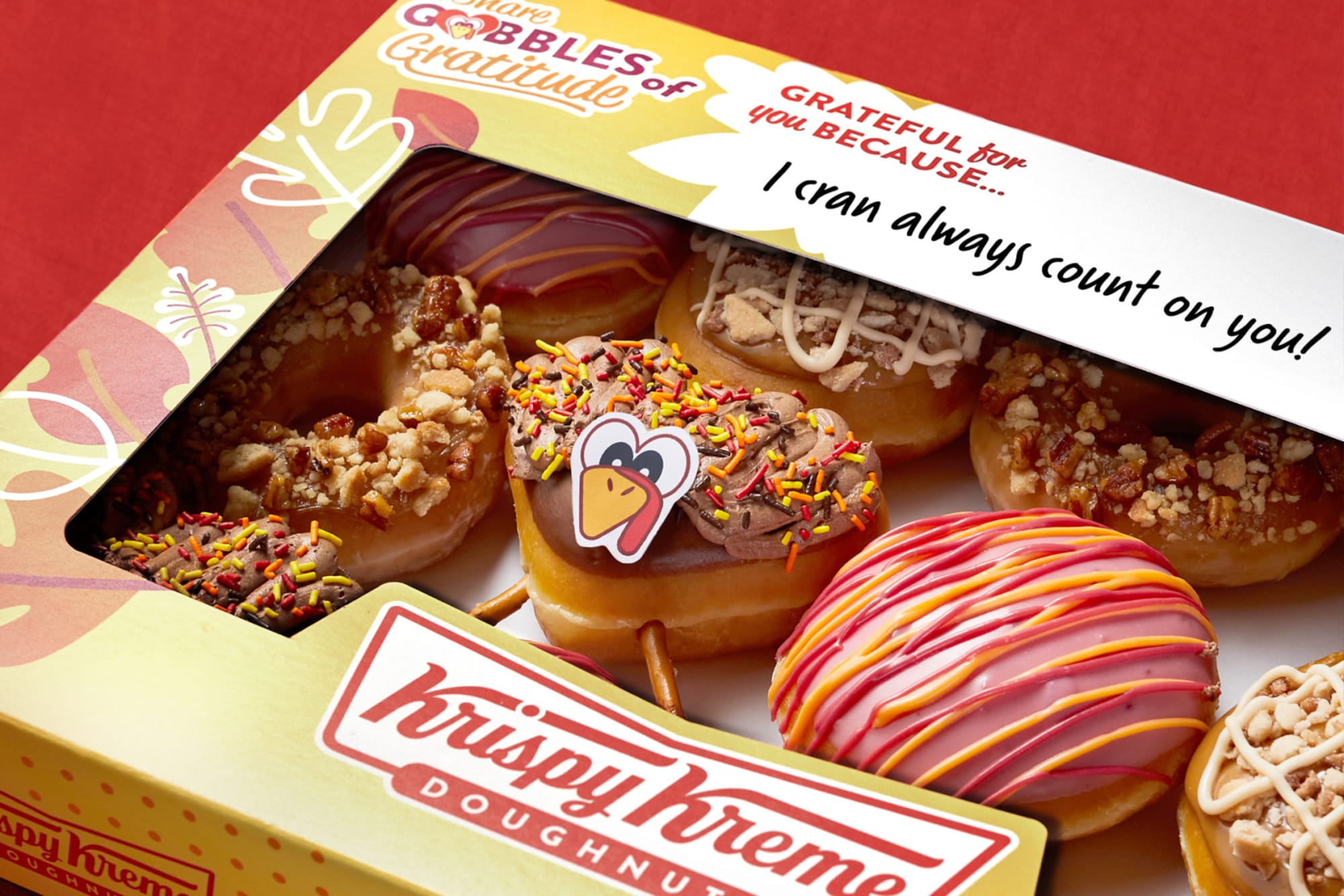 Krispy Kreme is ready for Thanksgiving with their new doughnut collection