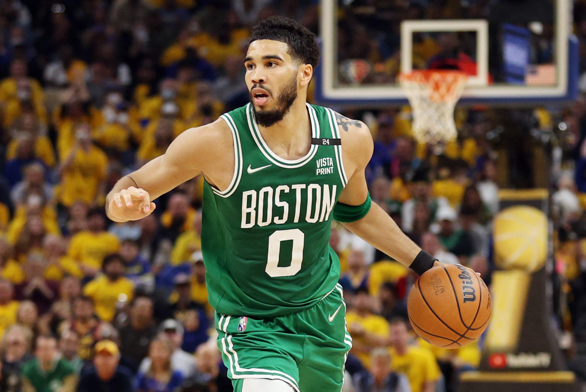 Boston Celtics Tatum broke Finals record previously held by MJ, Stockton