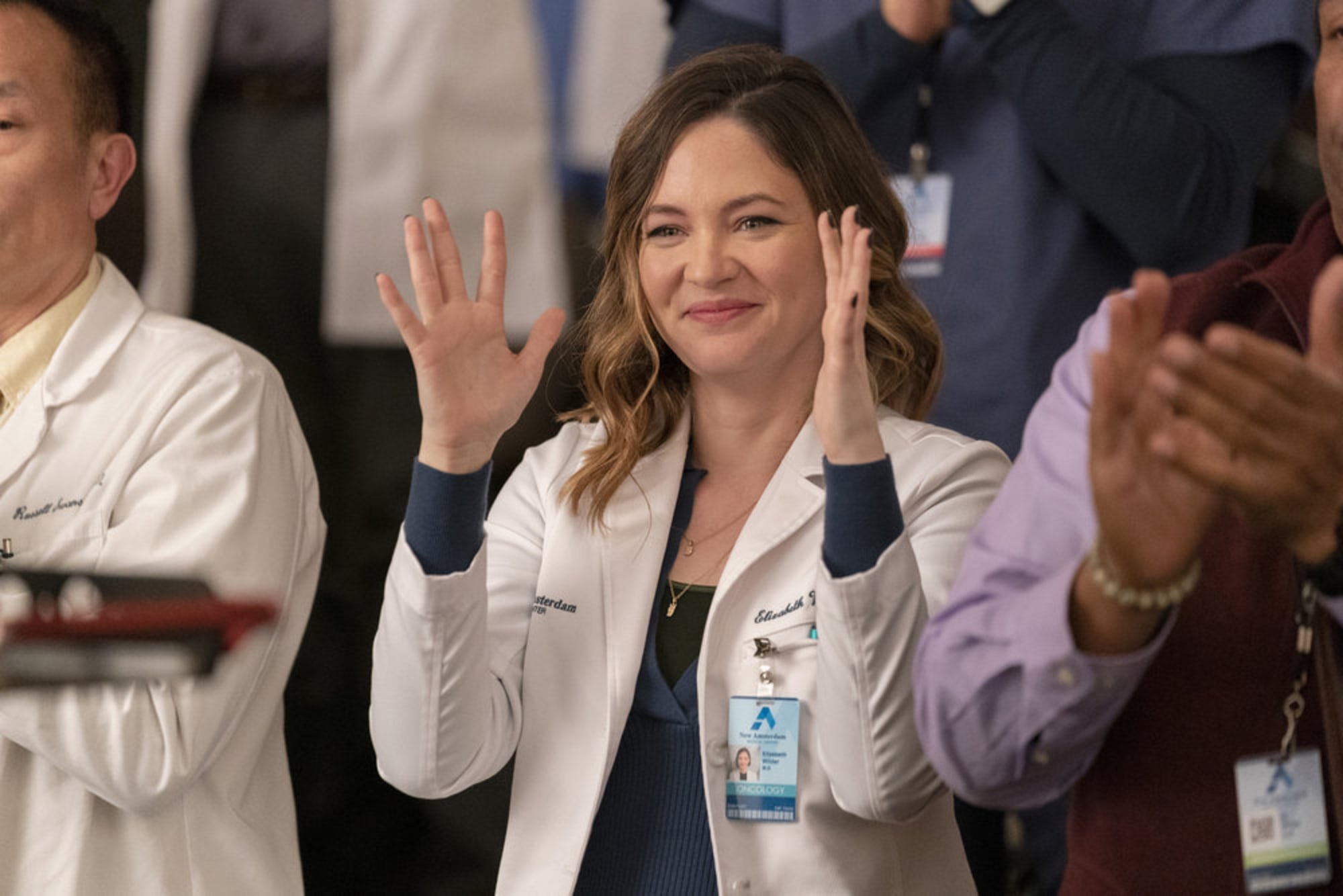 Is the doctor in New Amsterdam really deaf? (Is Sandra Mae Frank deaf?)