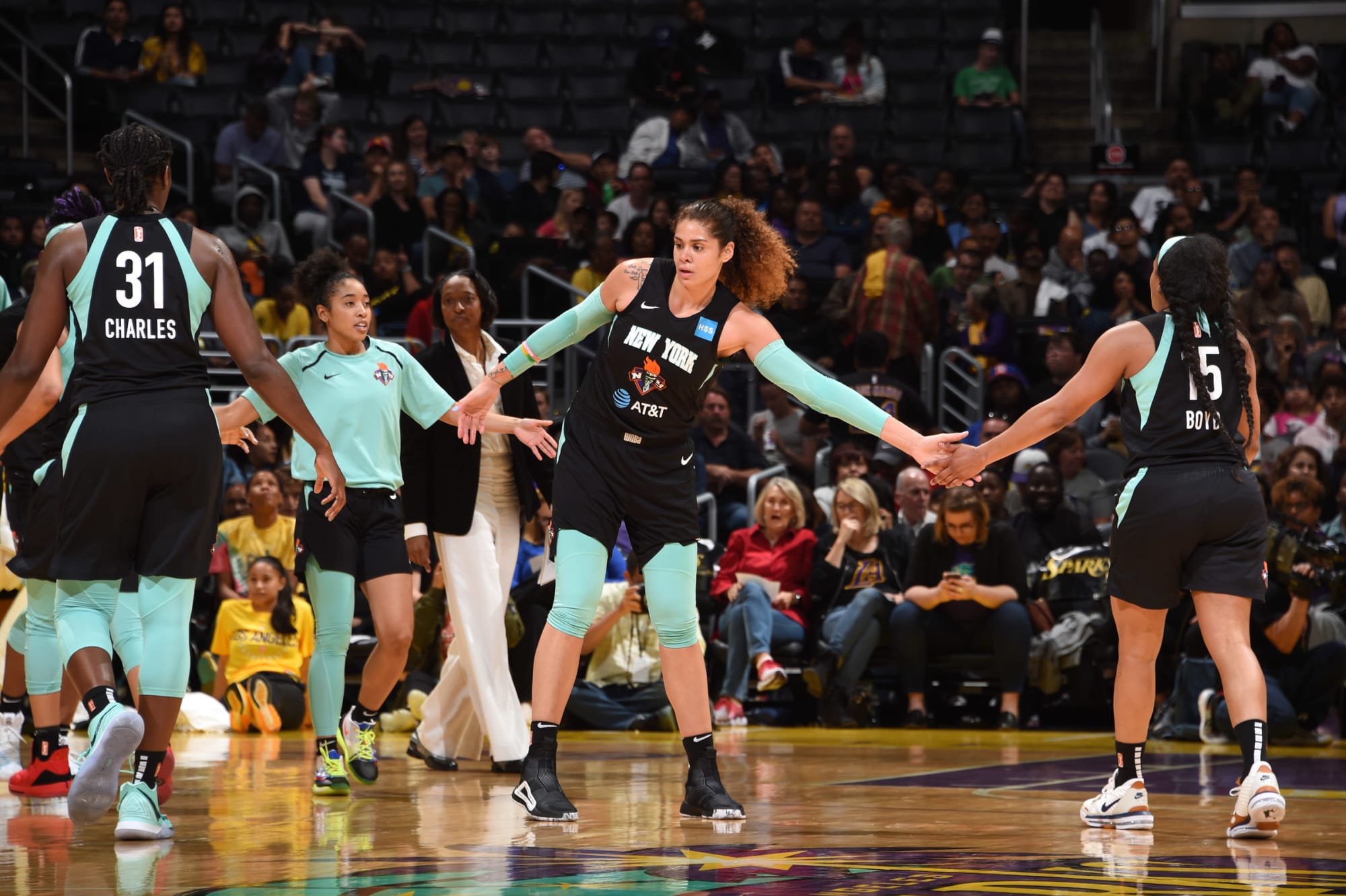 WNBA news: Amanda Zahui B. giving Liberty a taste of what they'll miss