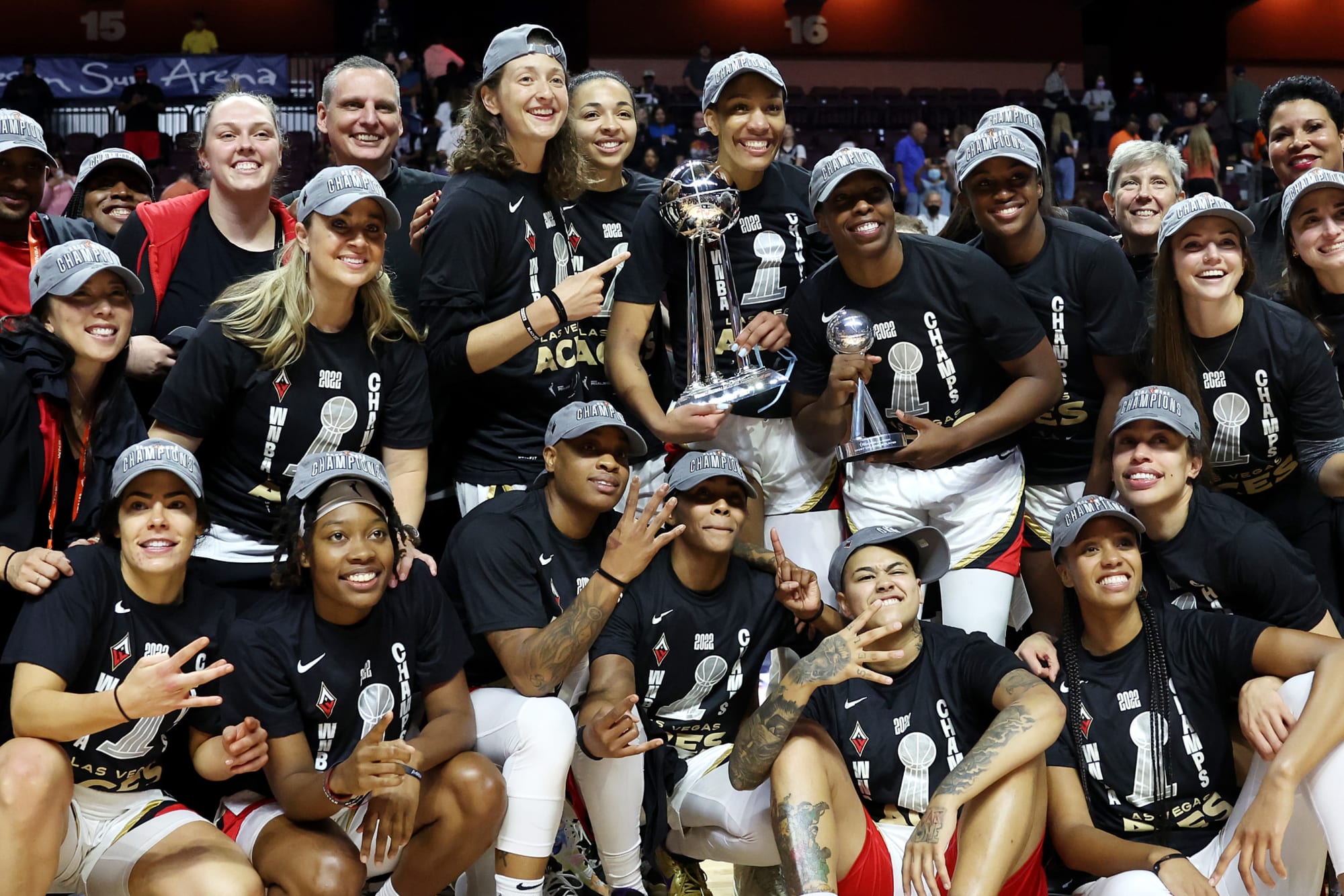 Aces Wild Las Vegas wins first WNBA Championship over Sun