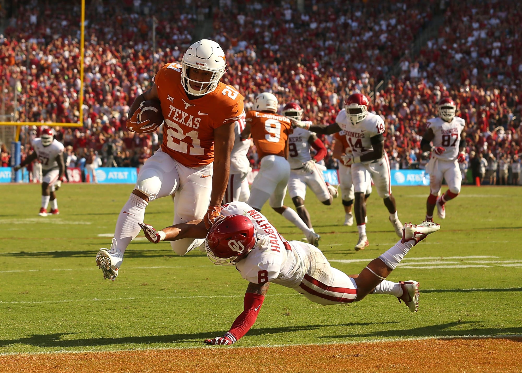 Texas Football Longhorns lose another late game vs. Oklahoma