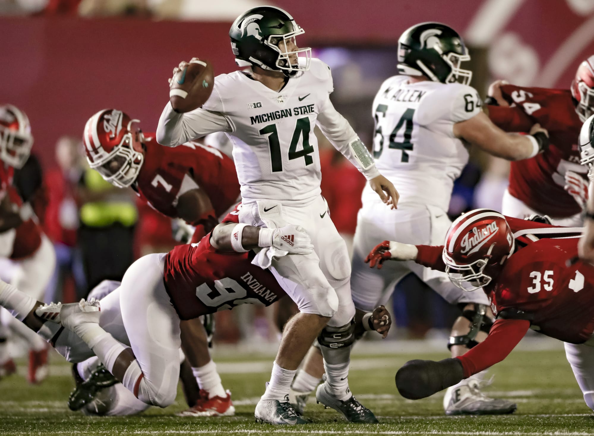 Indiana Football vs Michigan State 5 Spartans to watch out for on Saturday